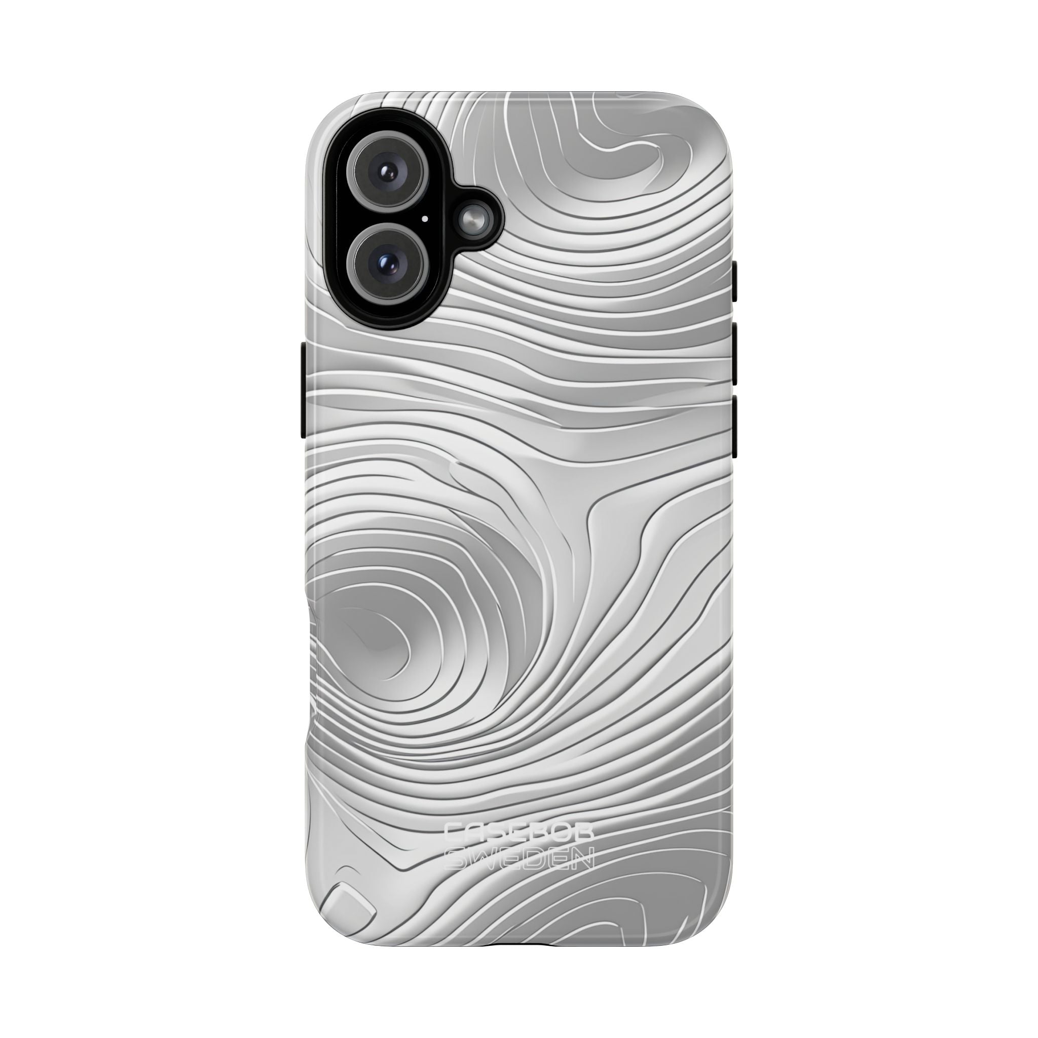 Linee Fluide Monocromatiche iPhone 16 - Tough