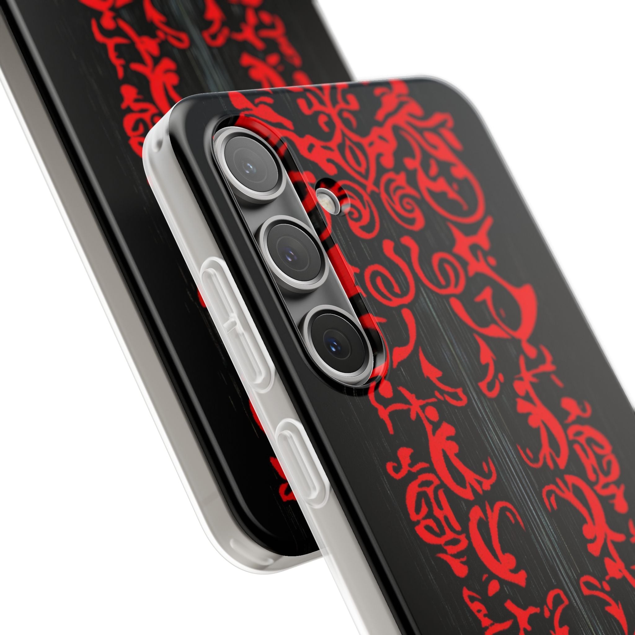 Crimson Spiral Samsung S24 Plus Case - Soft
