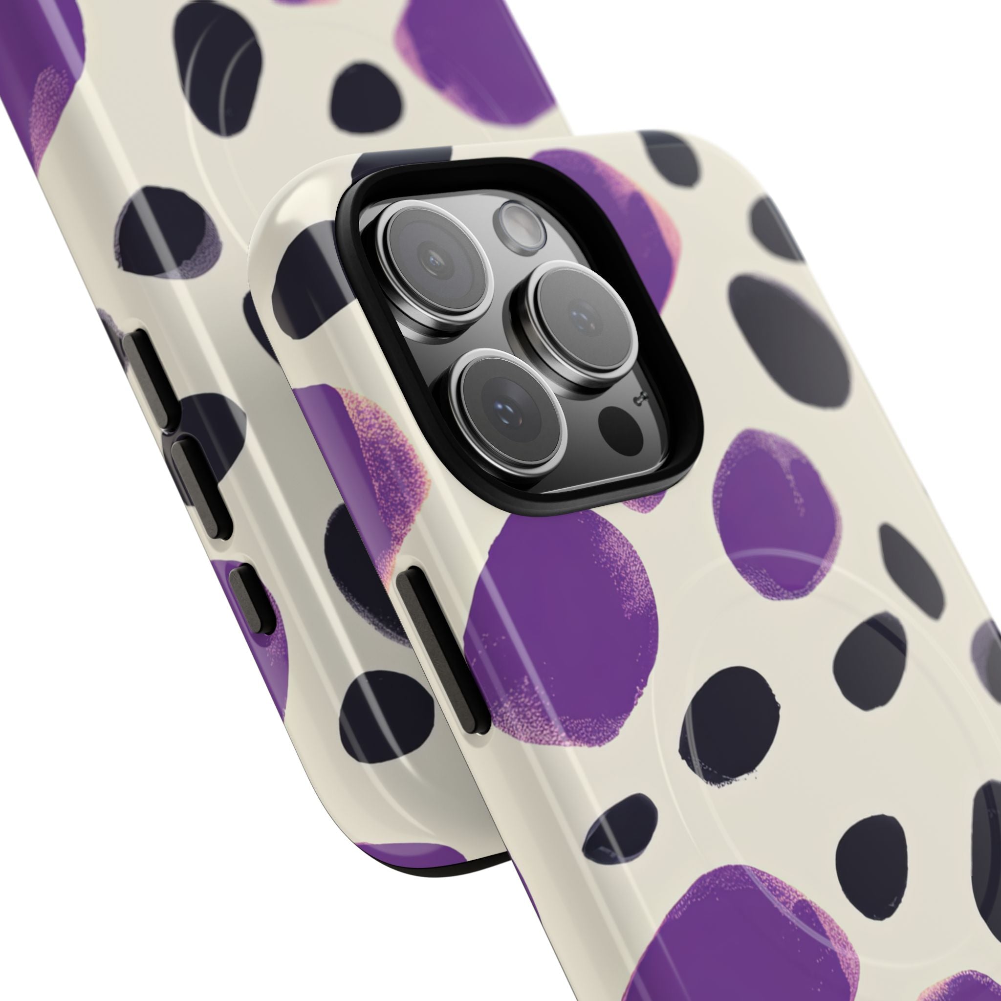 Purple Pebble Dance iPhone 16 - Tough+