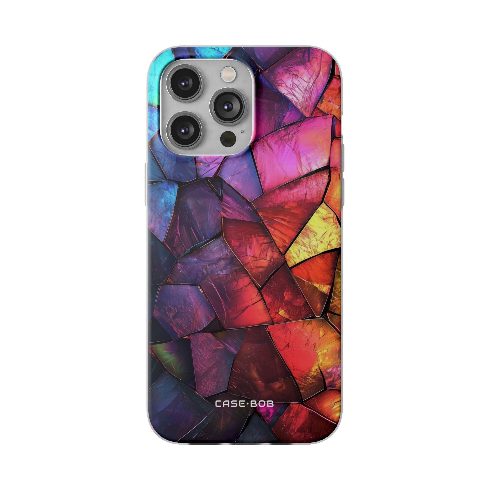 Cracked Prism iPhone 14 Pro Max Case - Soft