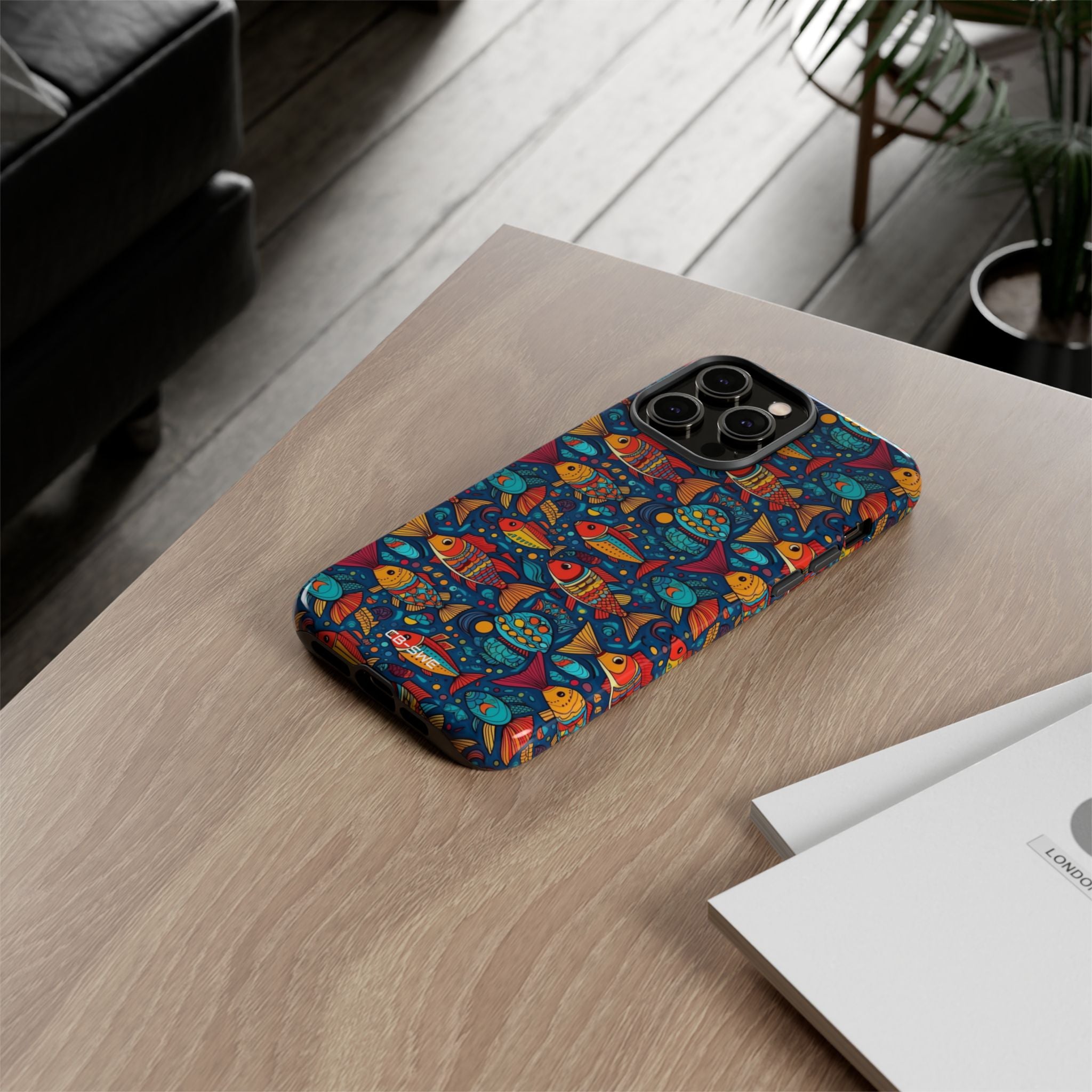Fish Dance Joyfully - iPhone Case
