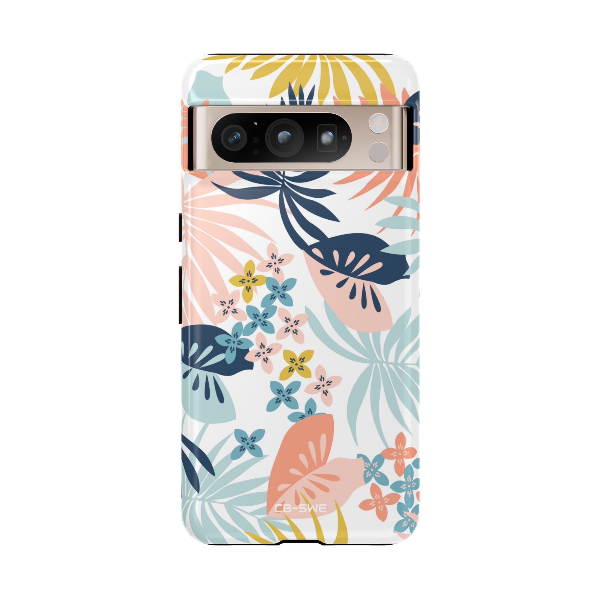 Tropical Foliage Blooms - Google Pixel Case