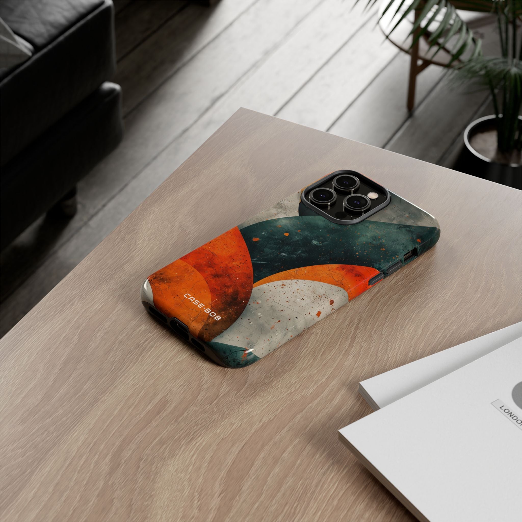 Crimson Wave iPhone 14 Pro Max Case - Tough