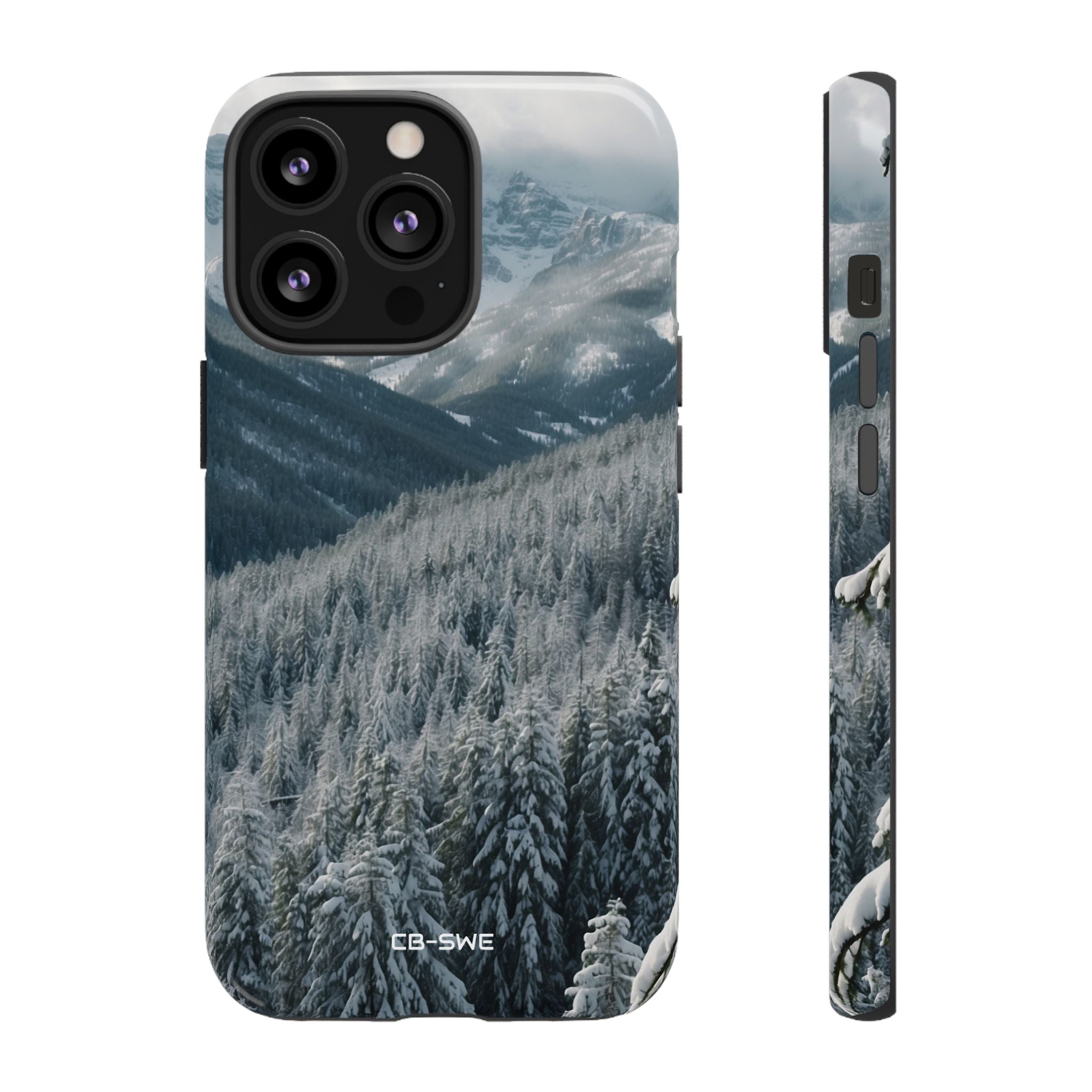 Snow Covers Peaks - iPhone Case