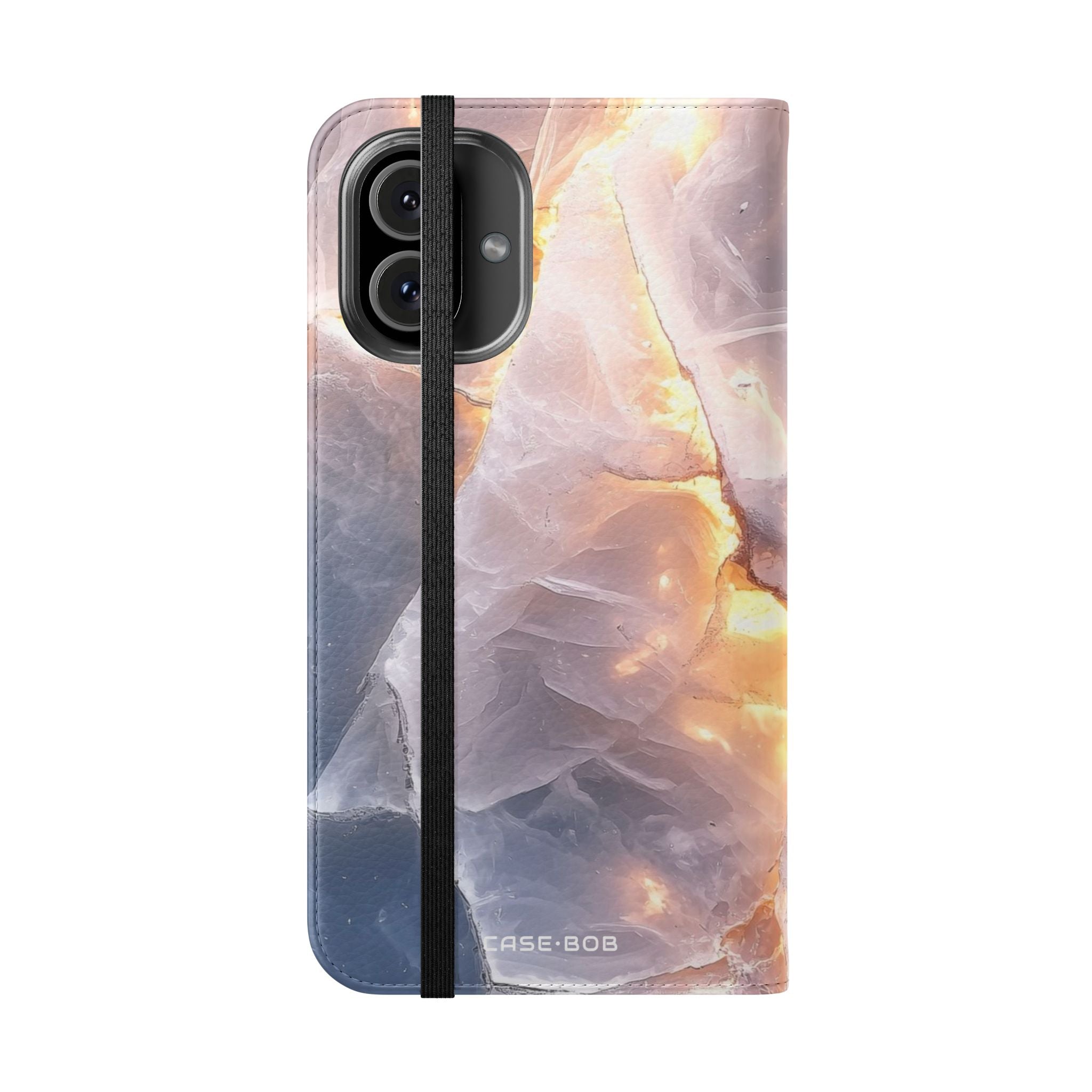 Crystal Veins Glow - iPhone 16 Plus Cover - Pung