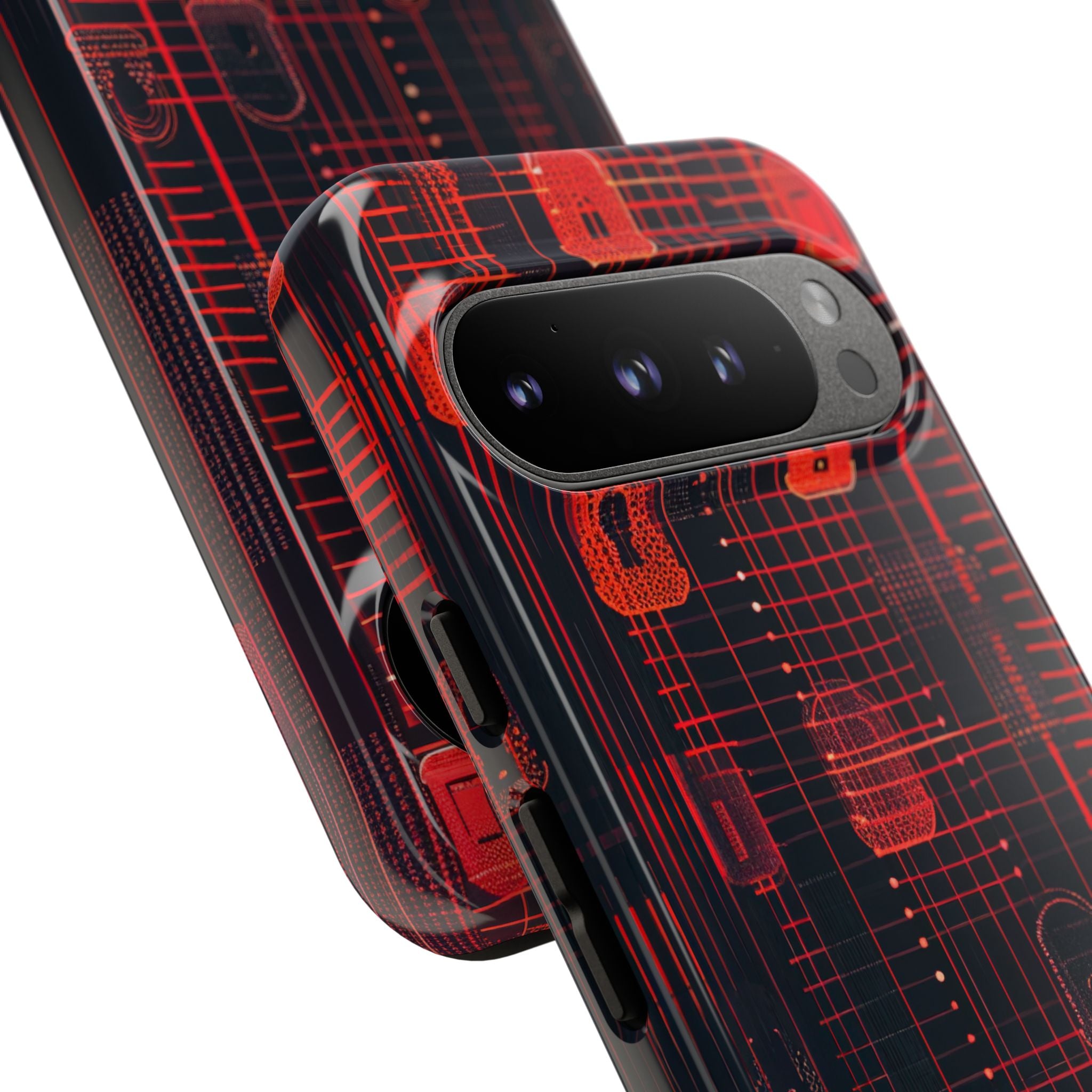 Cyber Locks Grid Google Pixel 9 - Tough