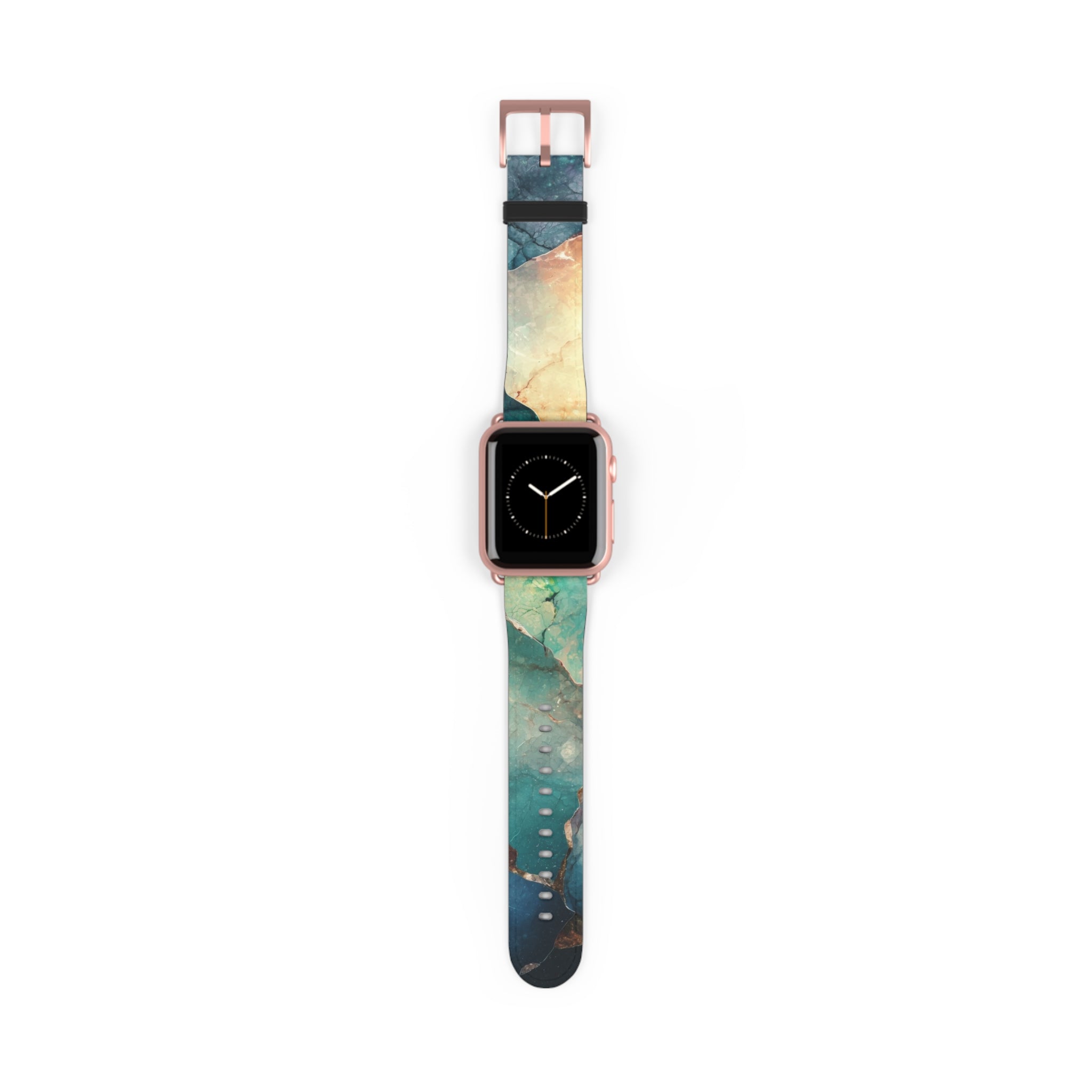 Fractured Gemstone Teal - Watch Band