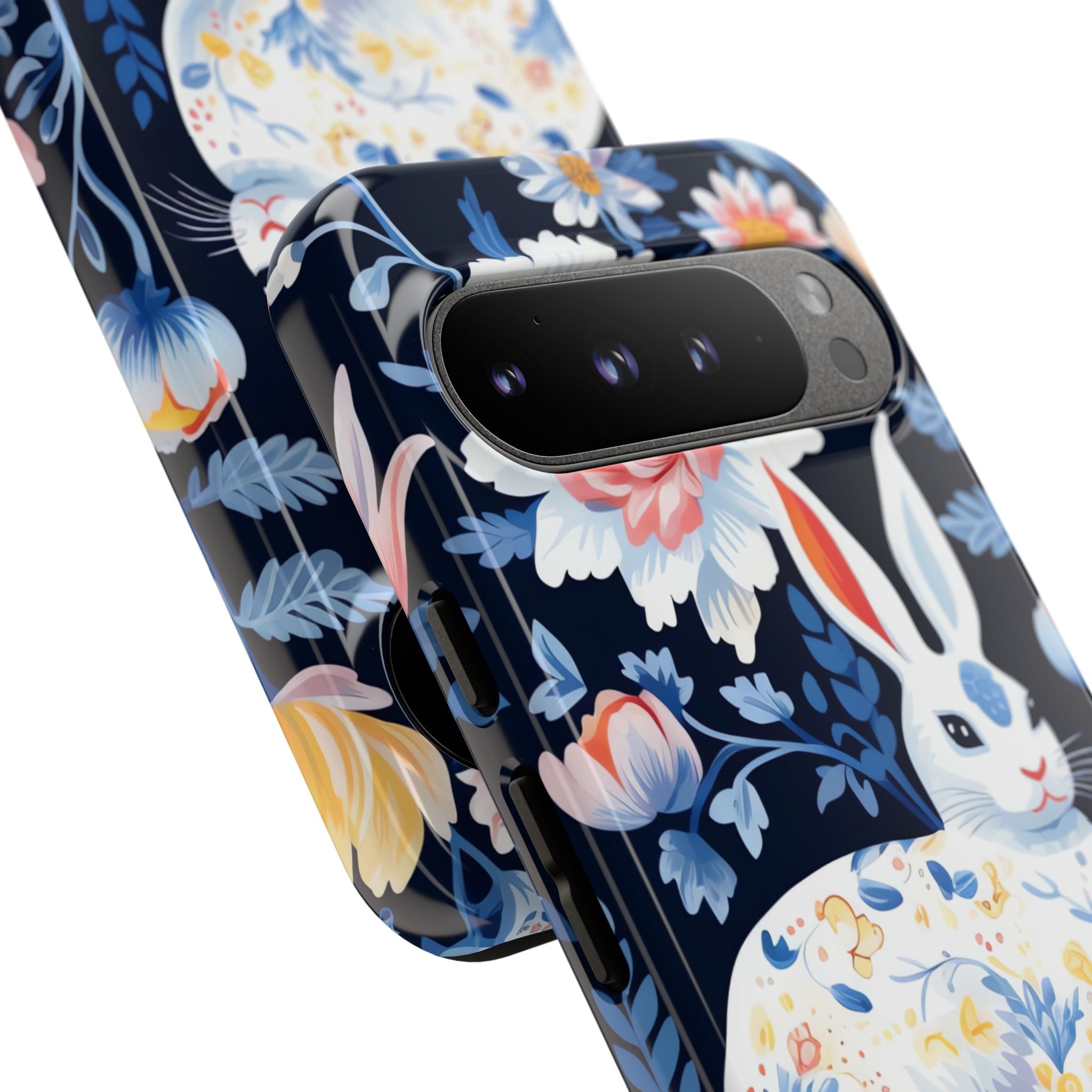 Floral Rabbit Dances - Google Pixel Case