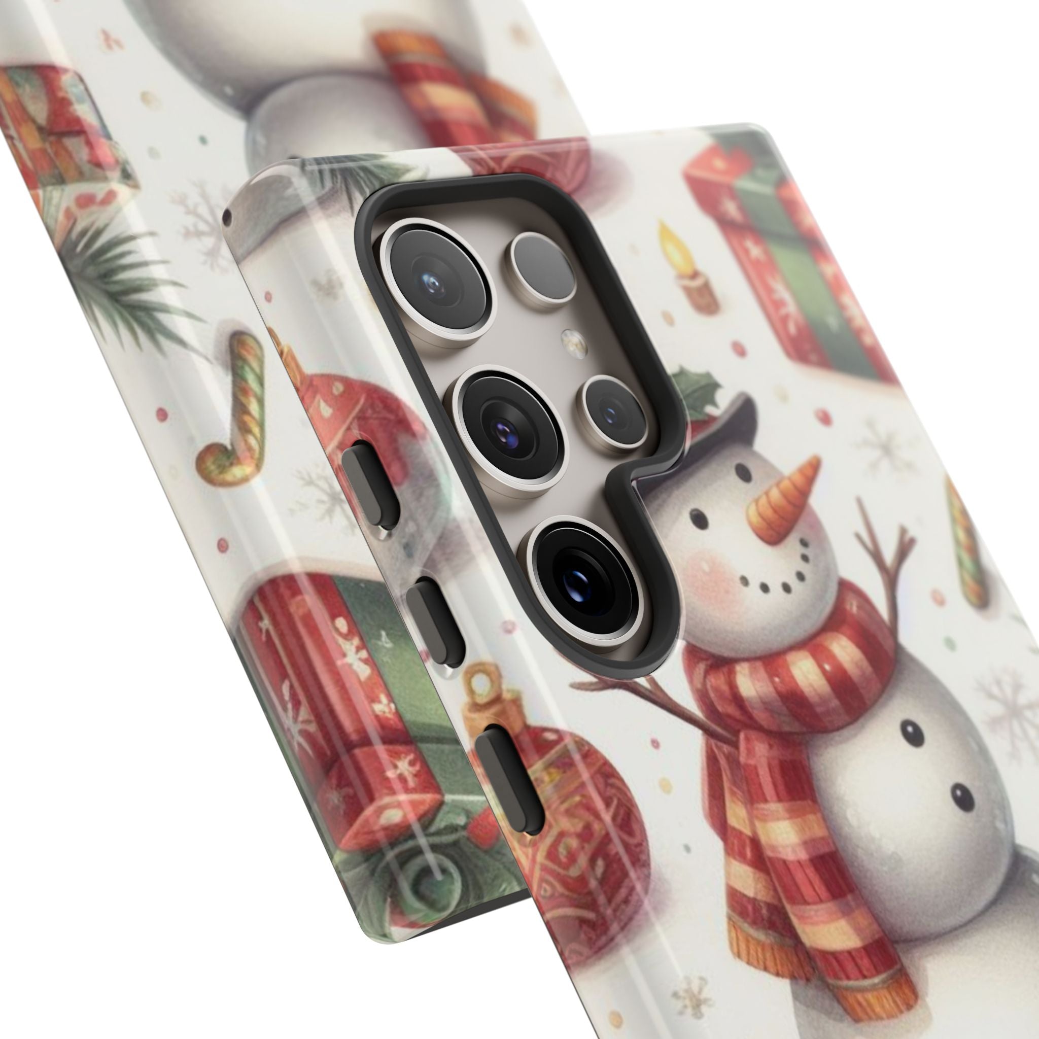 Snowman Wears Scarf - Samsung Case