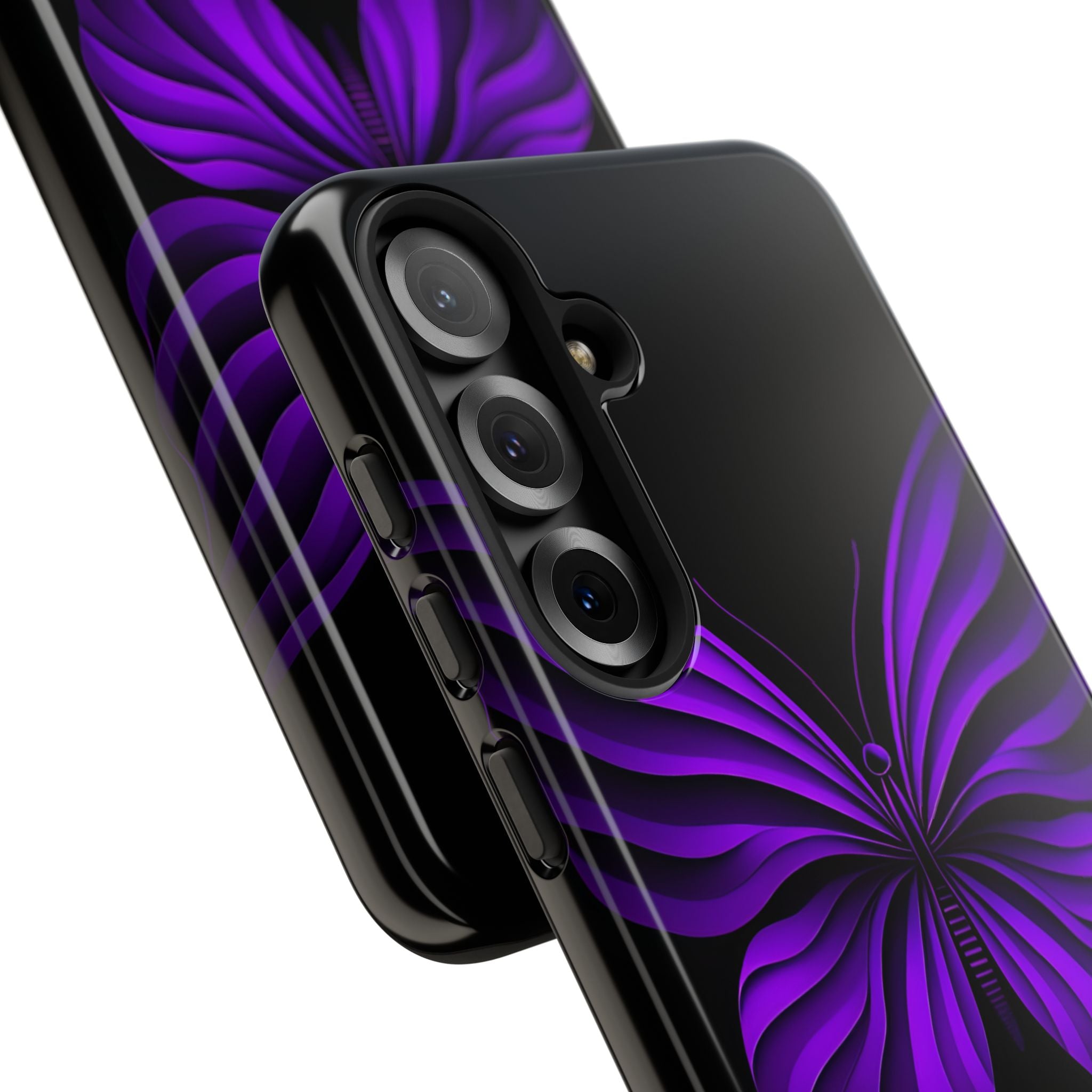 Violet Monarch Samsung S25 Plus Case - Tough