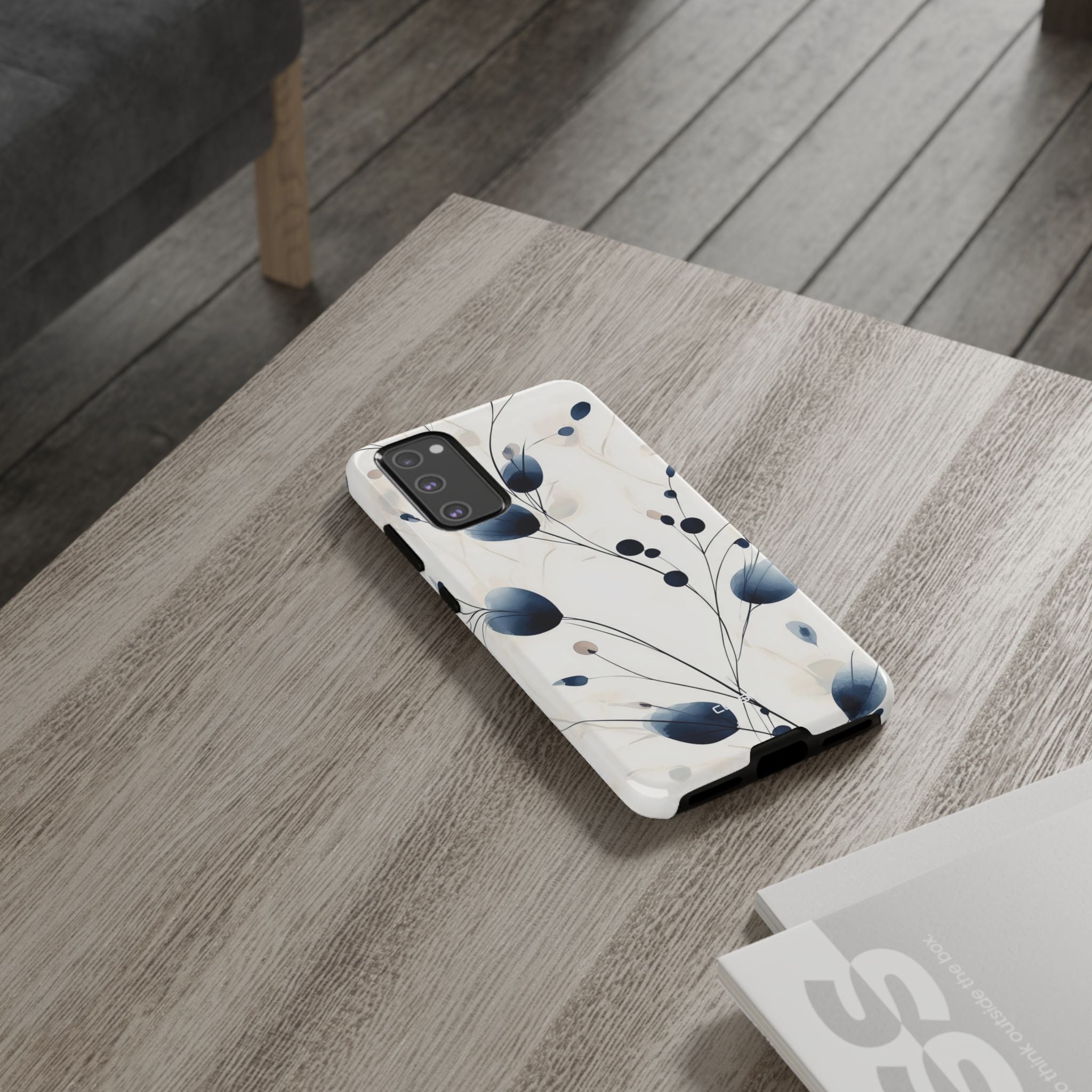 Floral Harmony Blue - Samsung Case