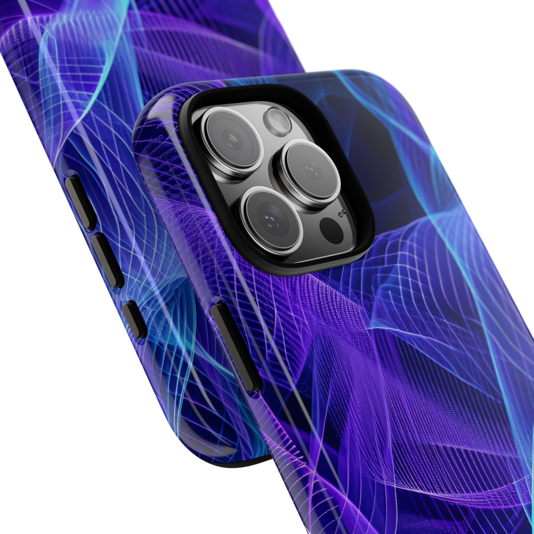 Electric Waveforms iPhone 16 - Tough