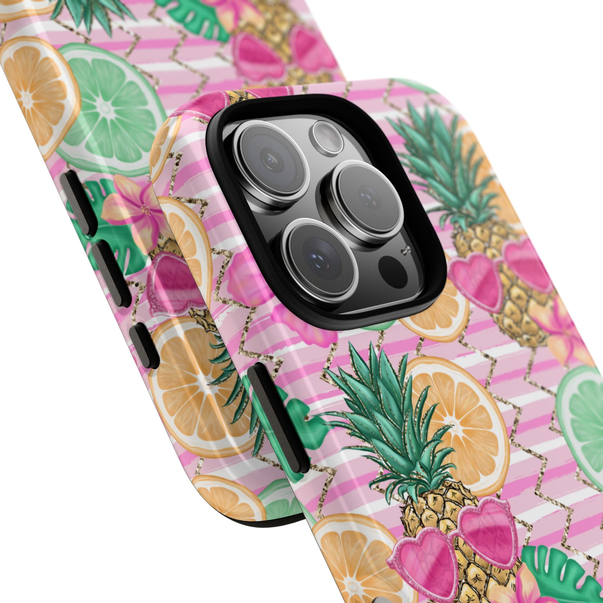 Tropical Fruits Dance - iPhone Case