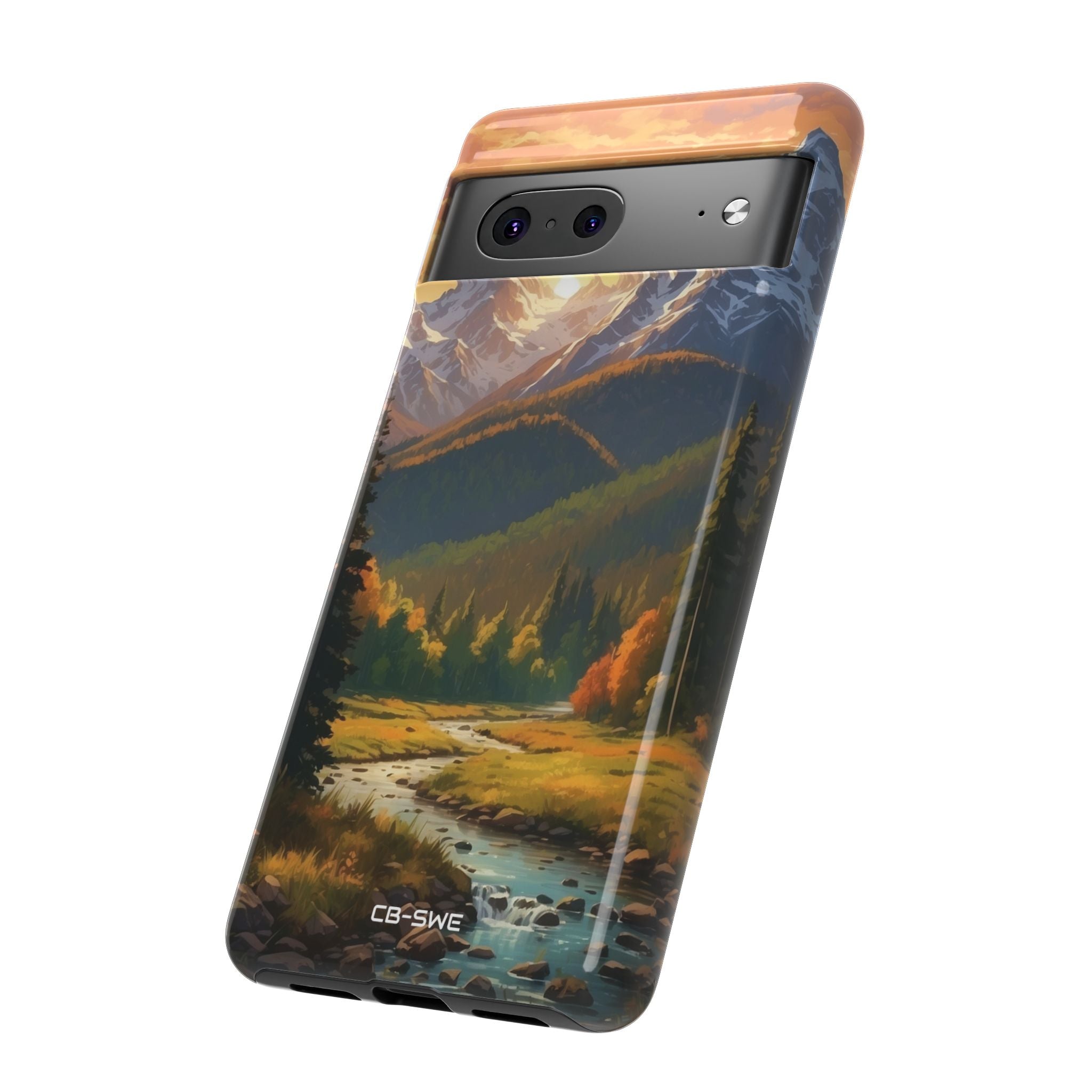 Mountain Reflections Glimmer - Google Pixel Case