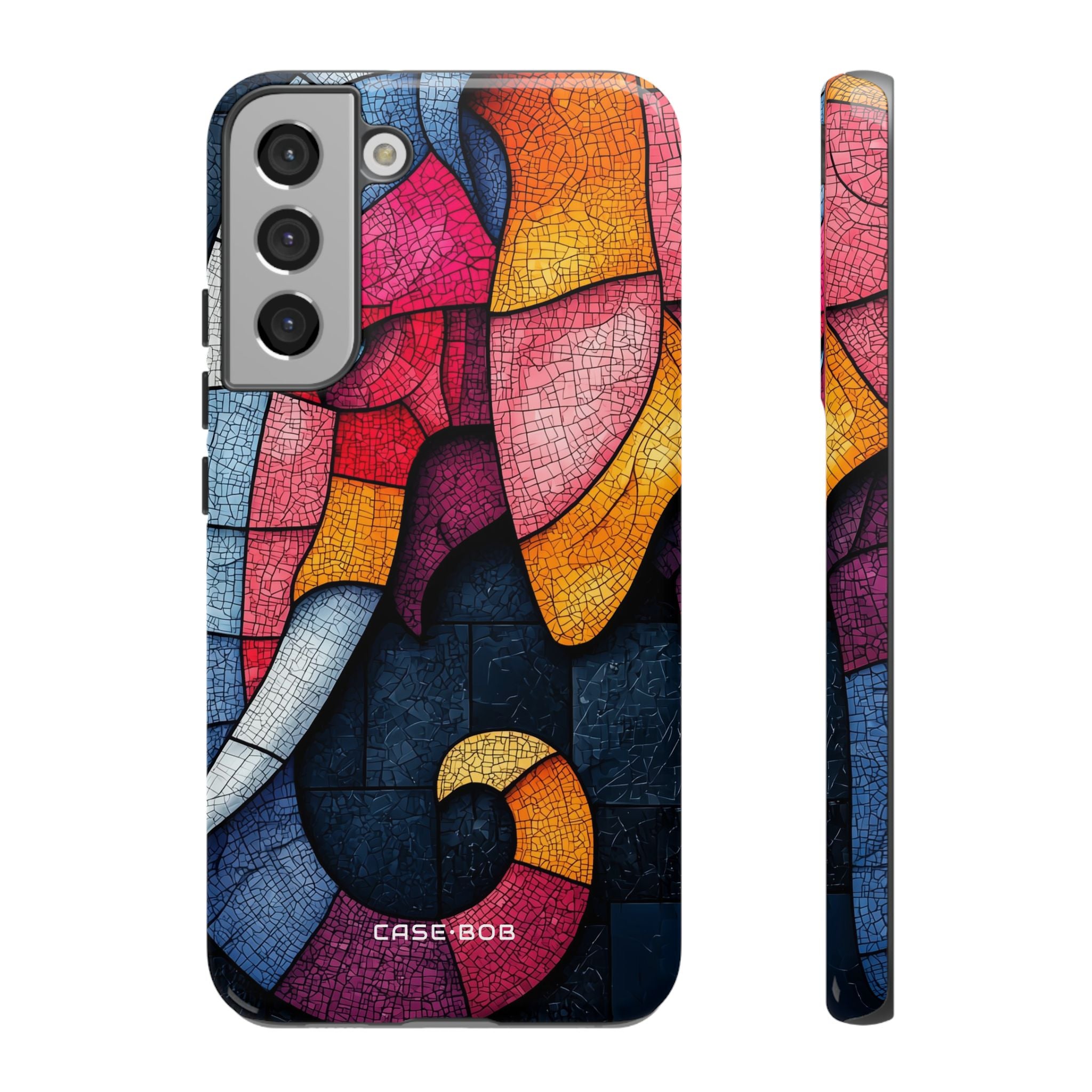 Elephant Mosaic Samsung S22 Plus Case - Tough