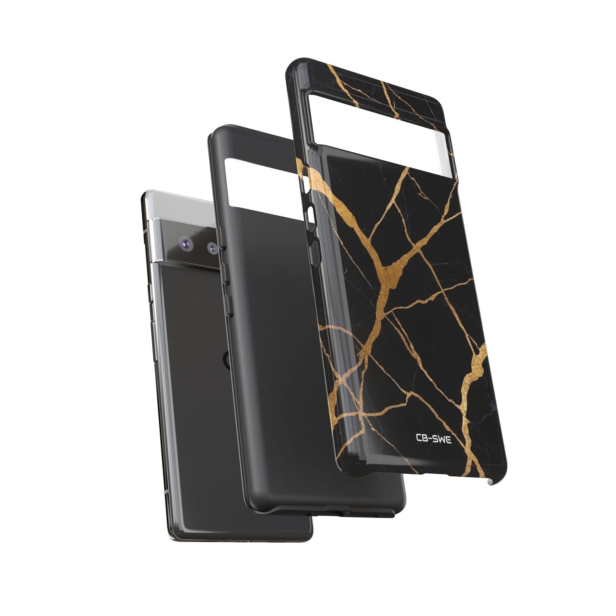 Golden Veins Twist - Google Pixel Case
