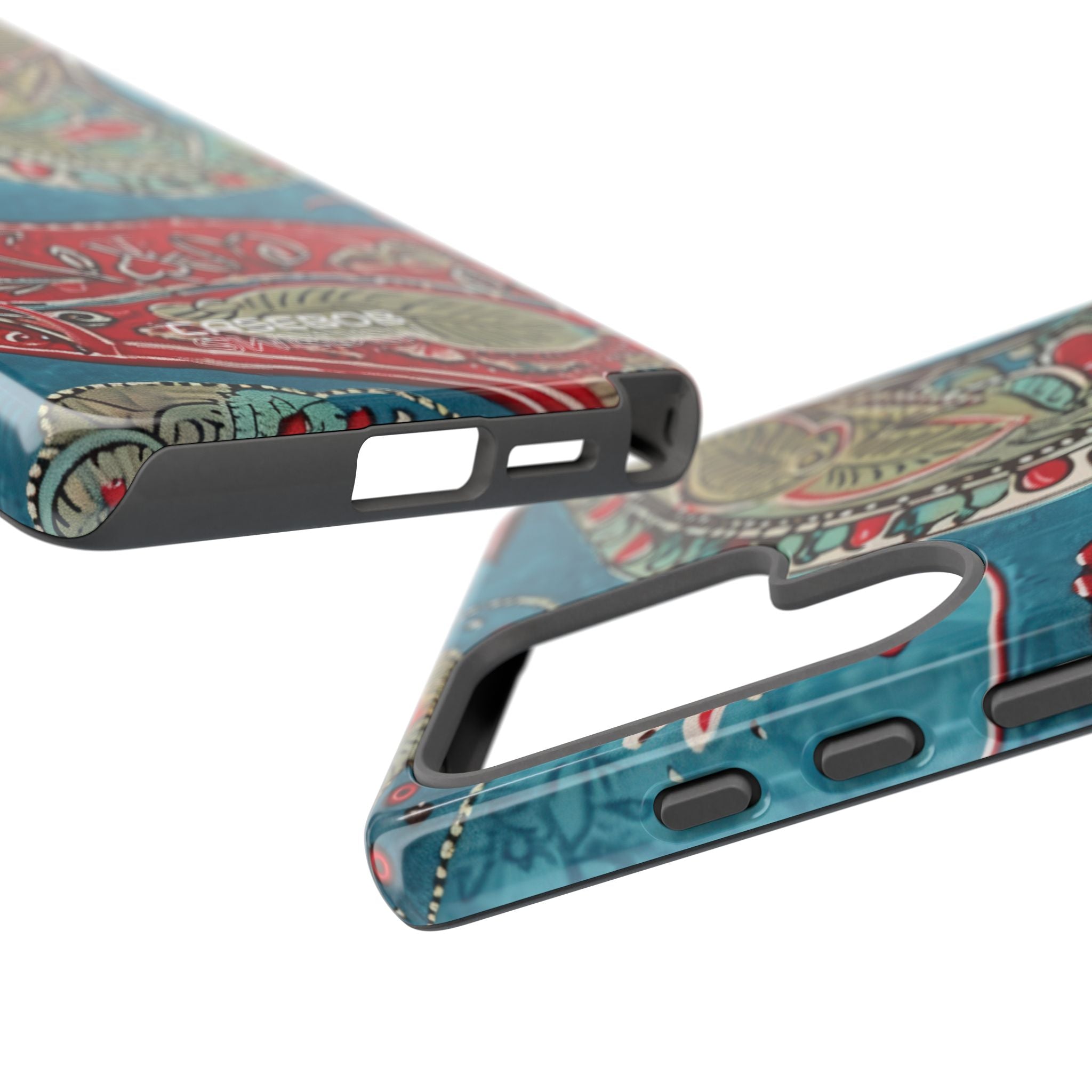 Paisley Floral Fusion Samsung S25 - Tough