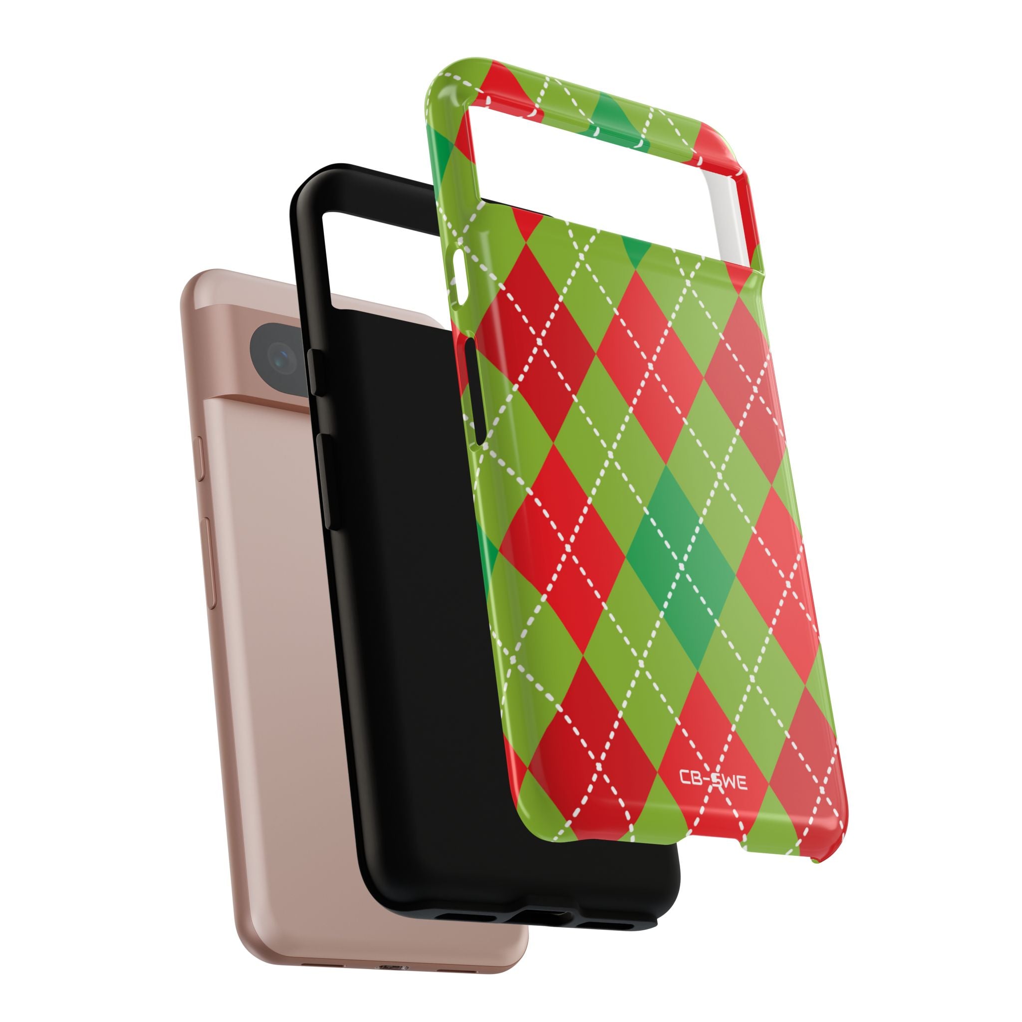 Diamond Shapes Dance - Google Pixel Case