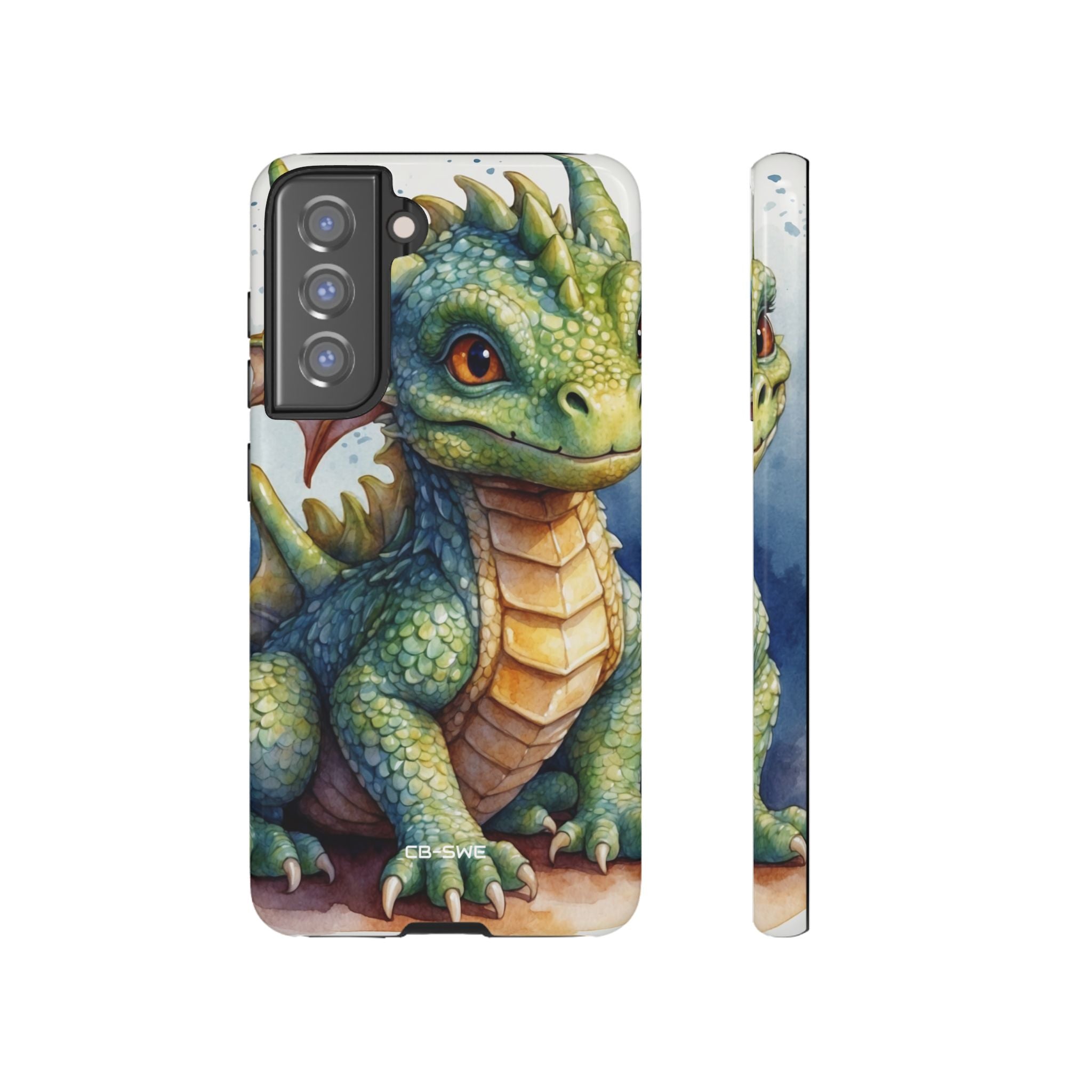 Green Dragon Smiles - Samsung Case
