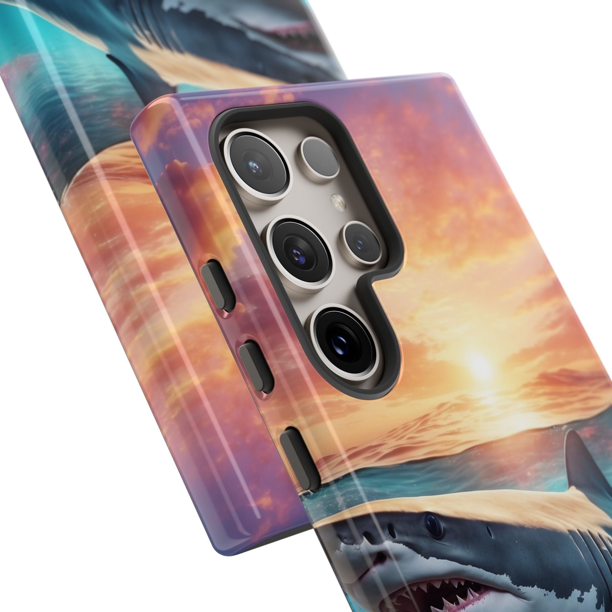 Shark Swims Through - Samsung Case