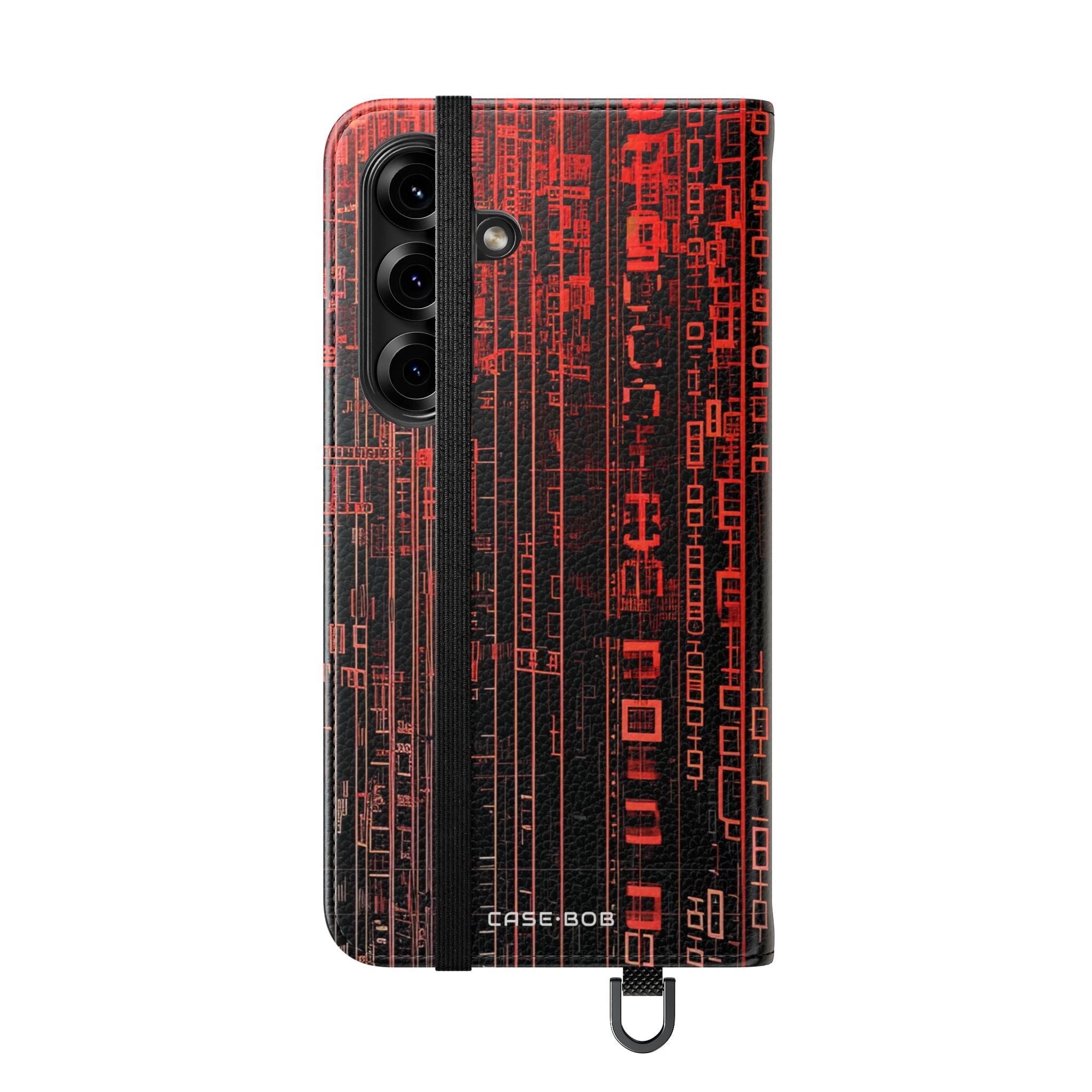 Crimson Columns - Samsung S25 Case - Wallet