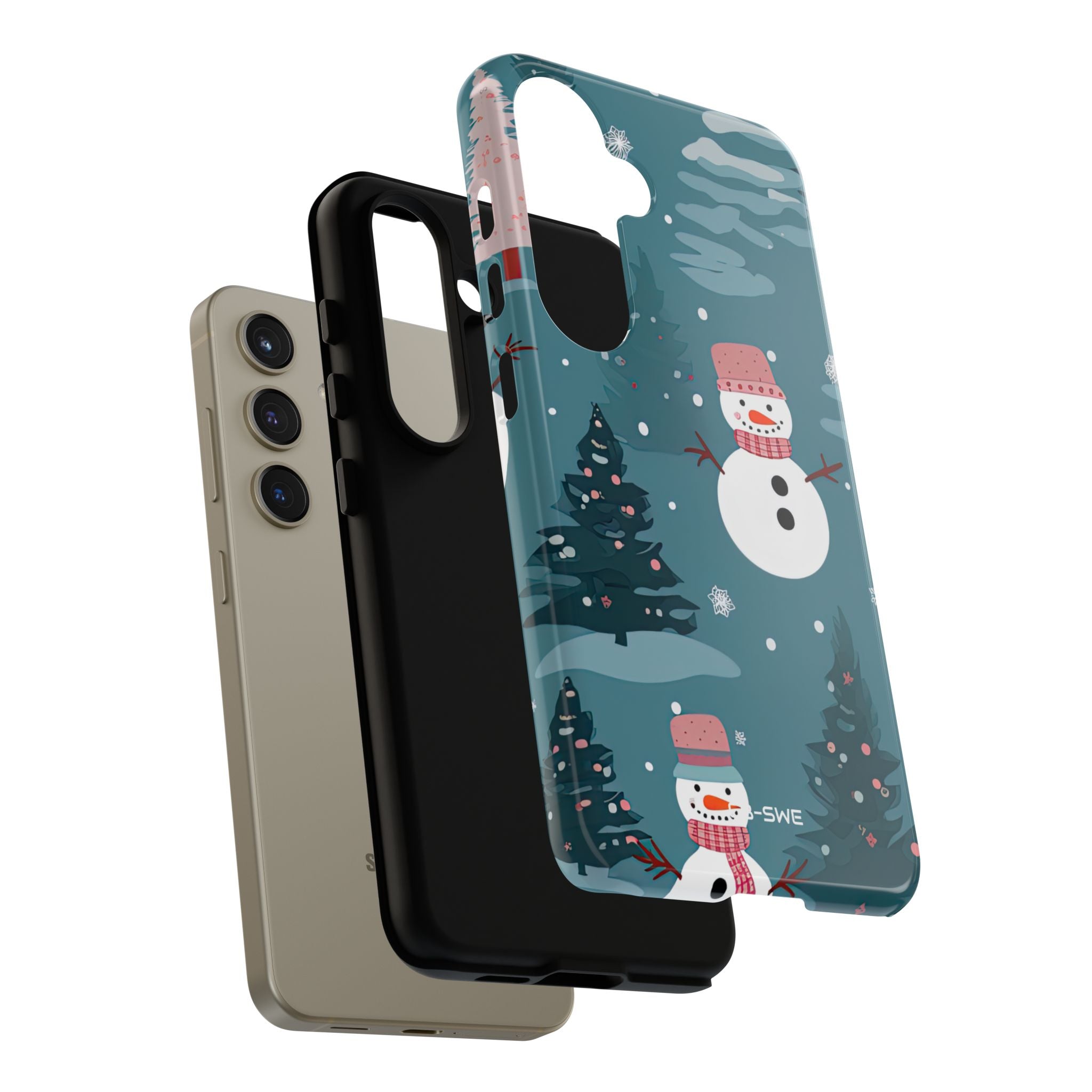Snowmen Celebrate Together - Samsung Case