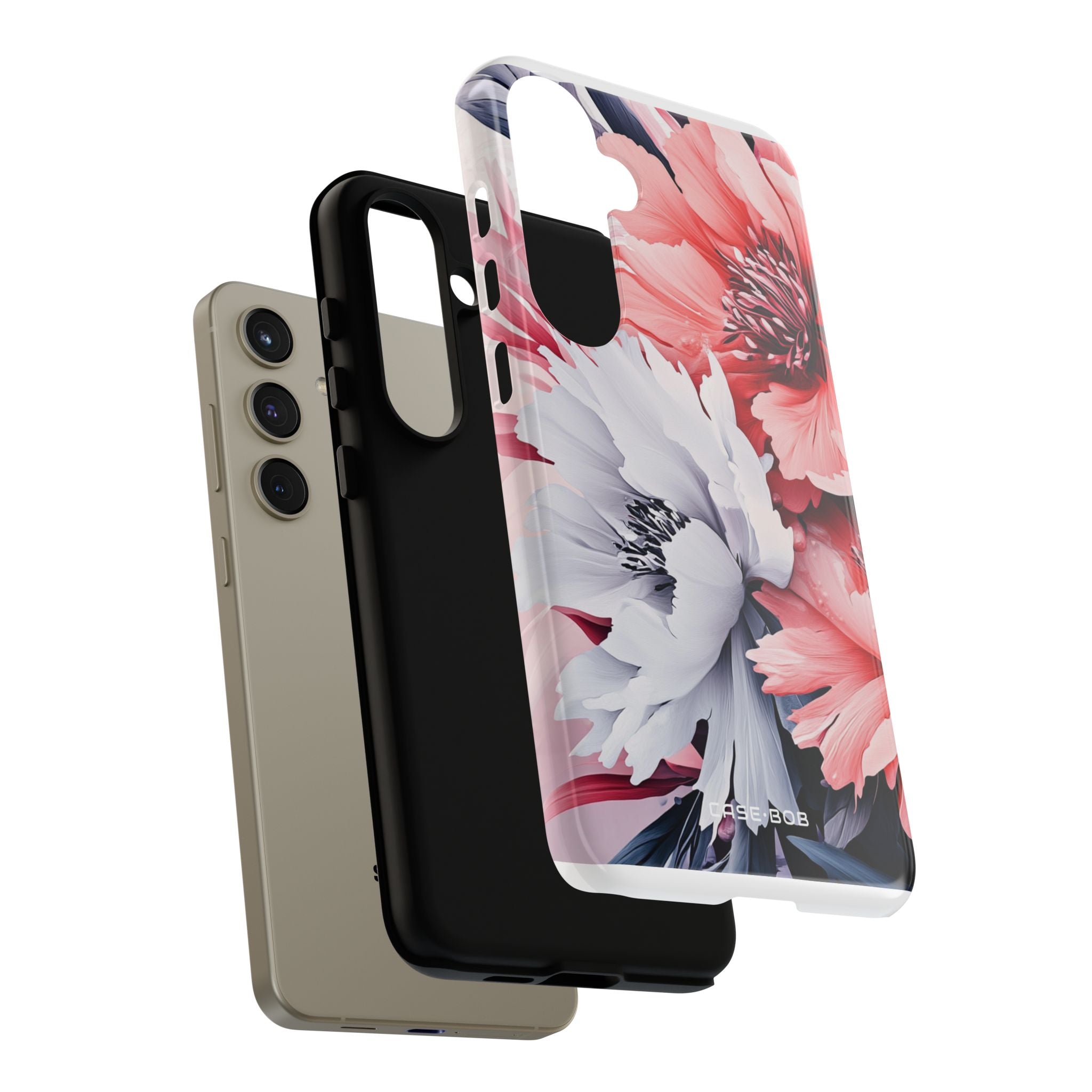 Coral Bloom Samsung S24 Plus Case - Tough