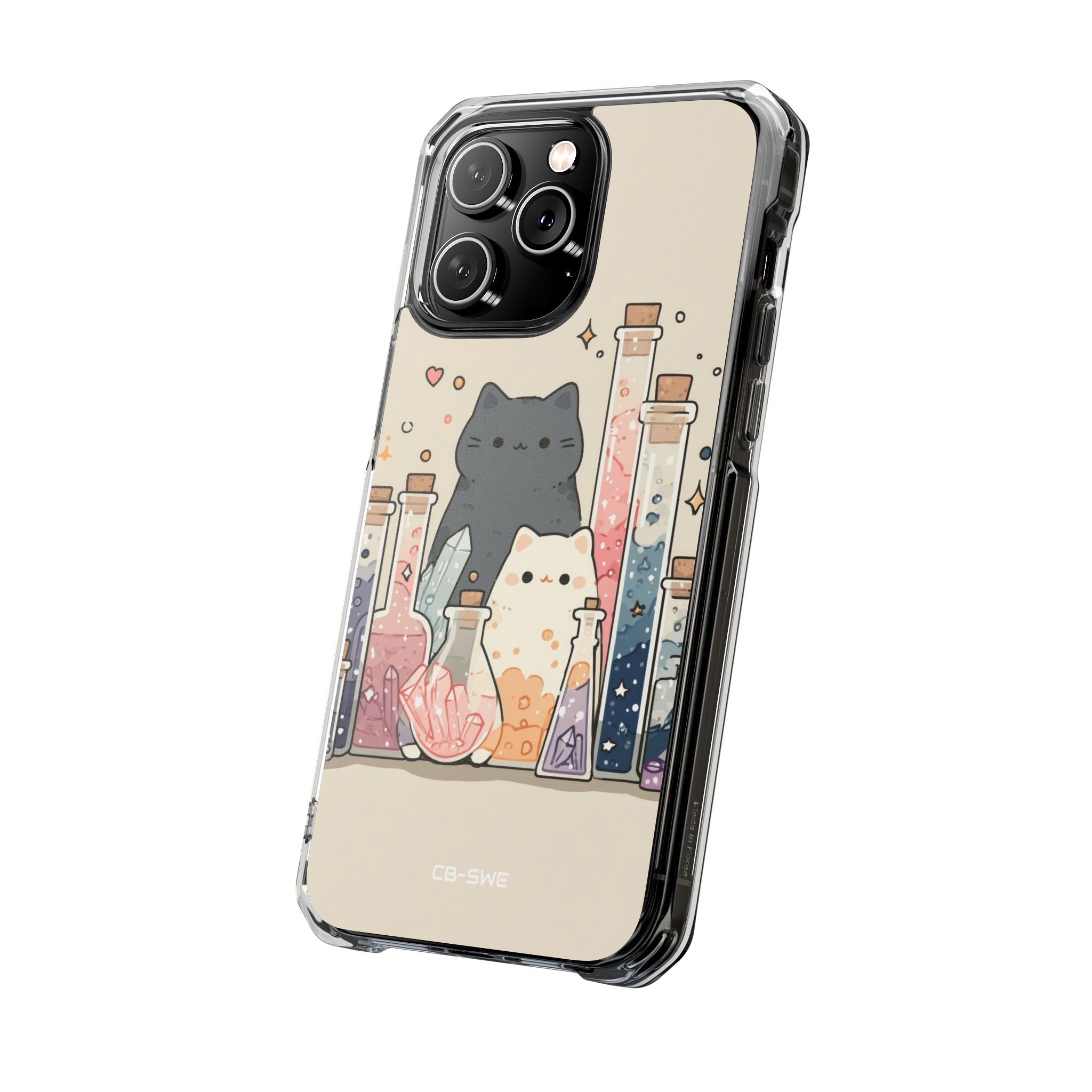 Cats Brew Potions iPhone Case - Impact