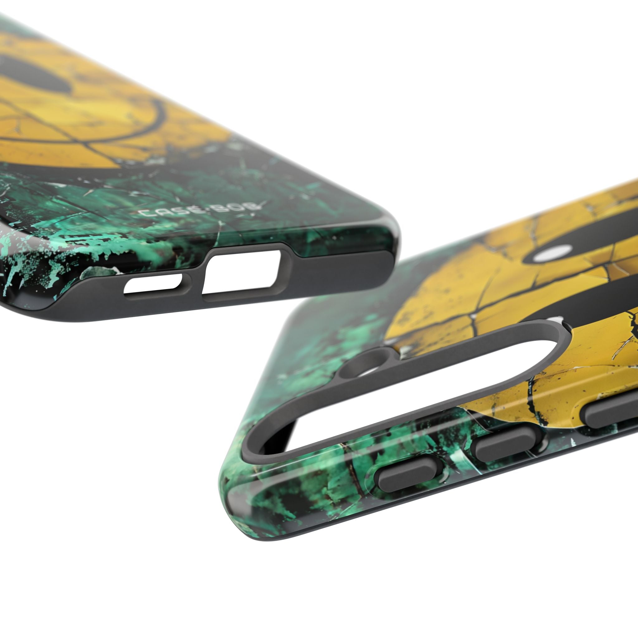 Cracked Smiley Samsung S25 Case - Tough