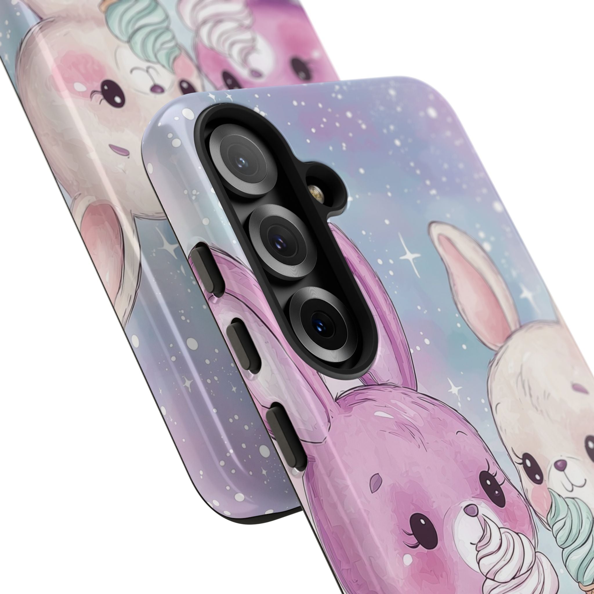 Rabbits Enjoy Ice Cream - Samsung Case