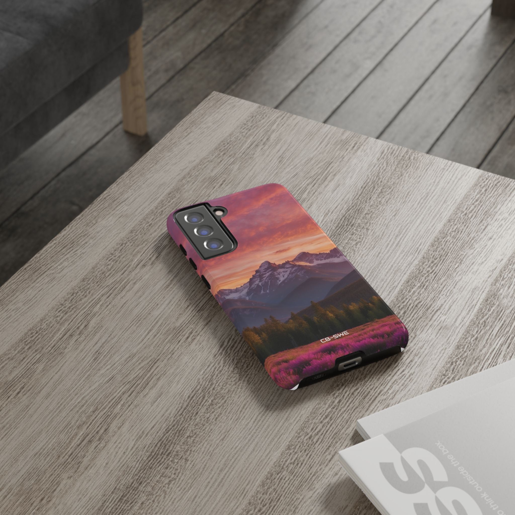 Mountain Peaks Glow - Samsung Case