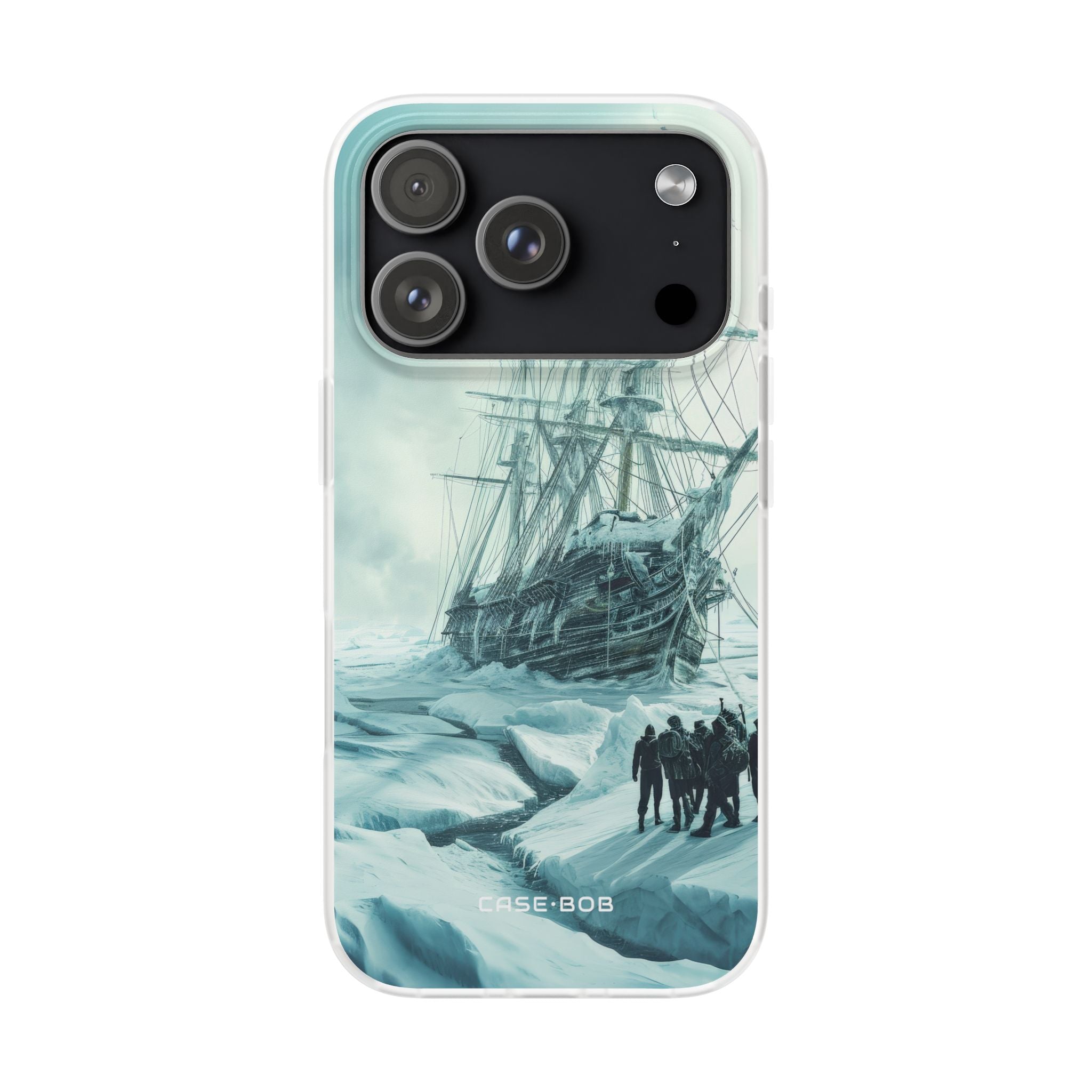 Icebound Ship iPhone 17 Pro Case - Soft
