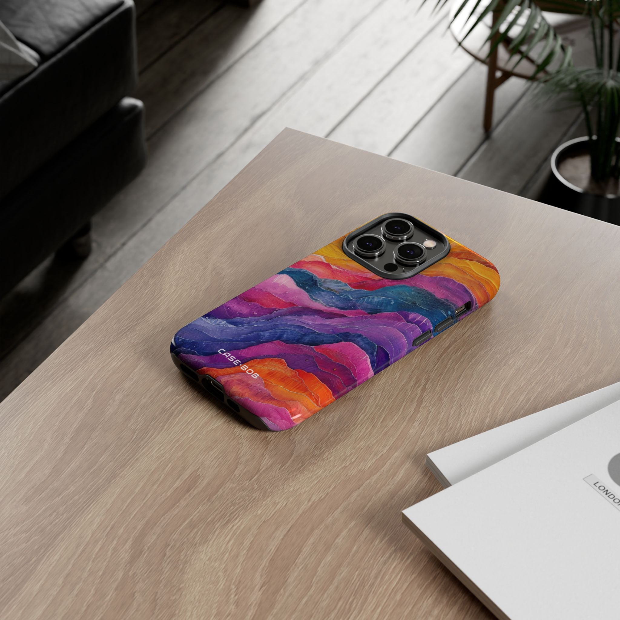 Vibrant Flow iPhone 14 Pro Case - Tough