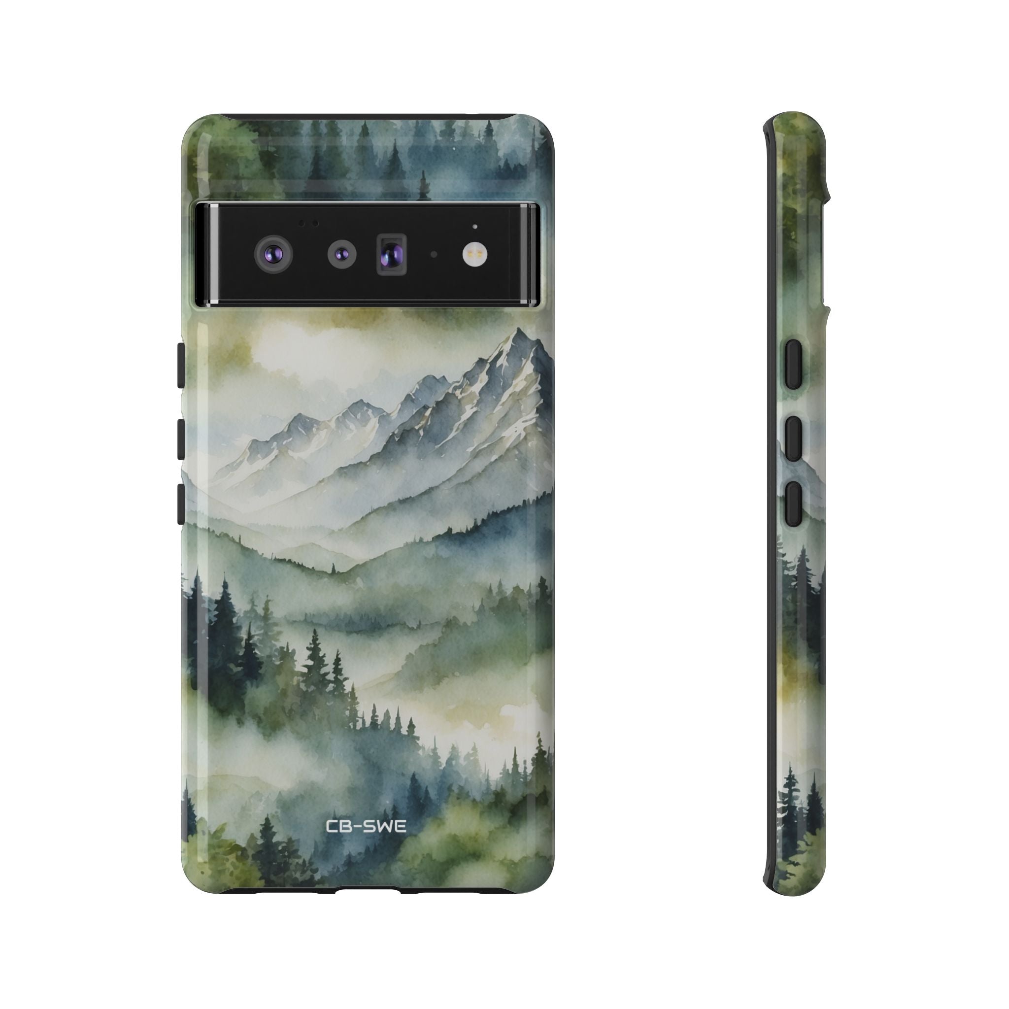 Misty Peaks Emerge - Google Pixel Case