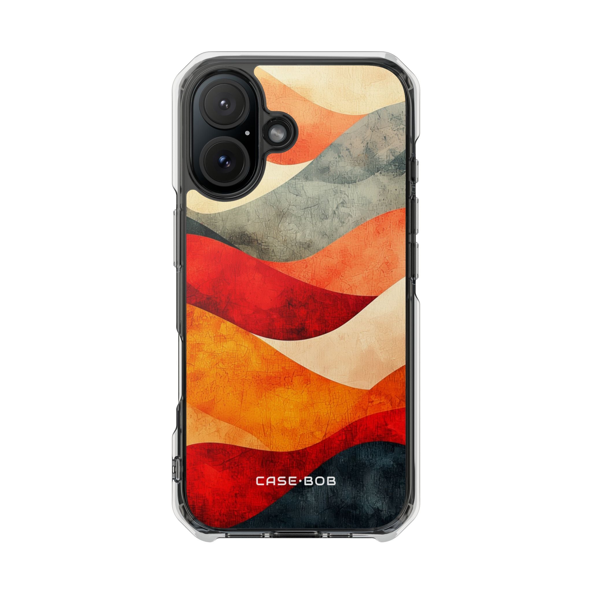 Cracked Wave Sunset iPhone 15 Case - Impact