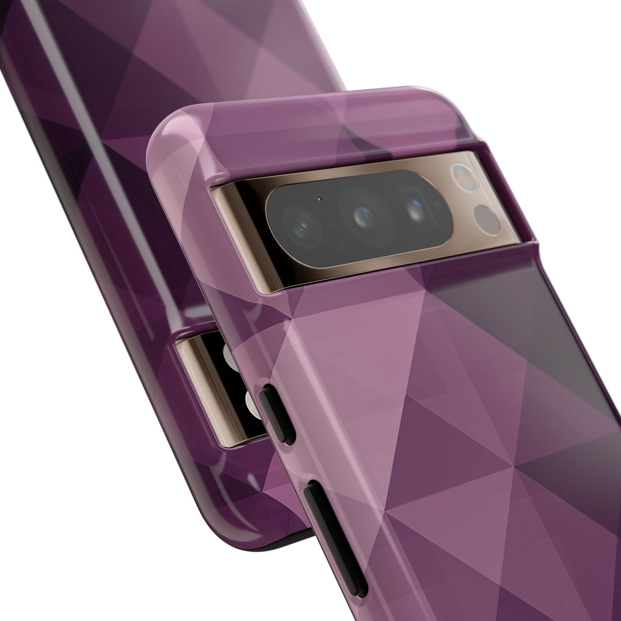 Mosaico geometrico viola Google Pixel 8 - Tough