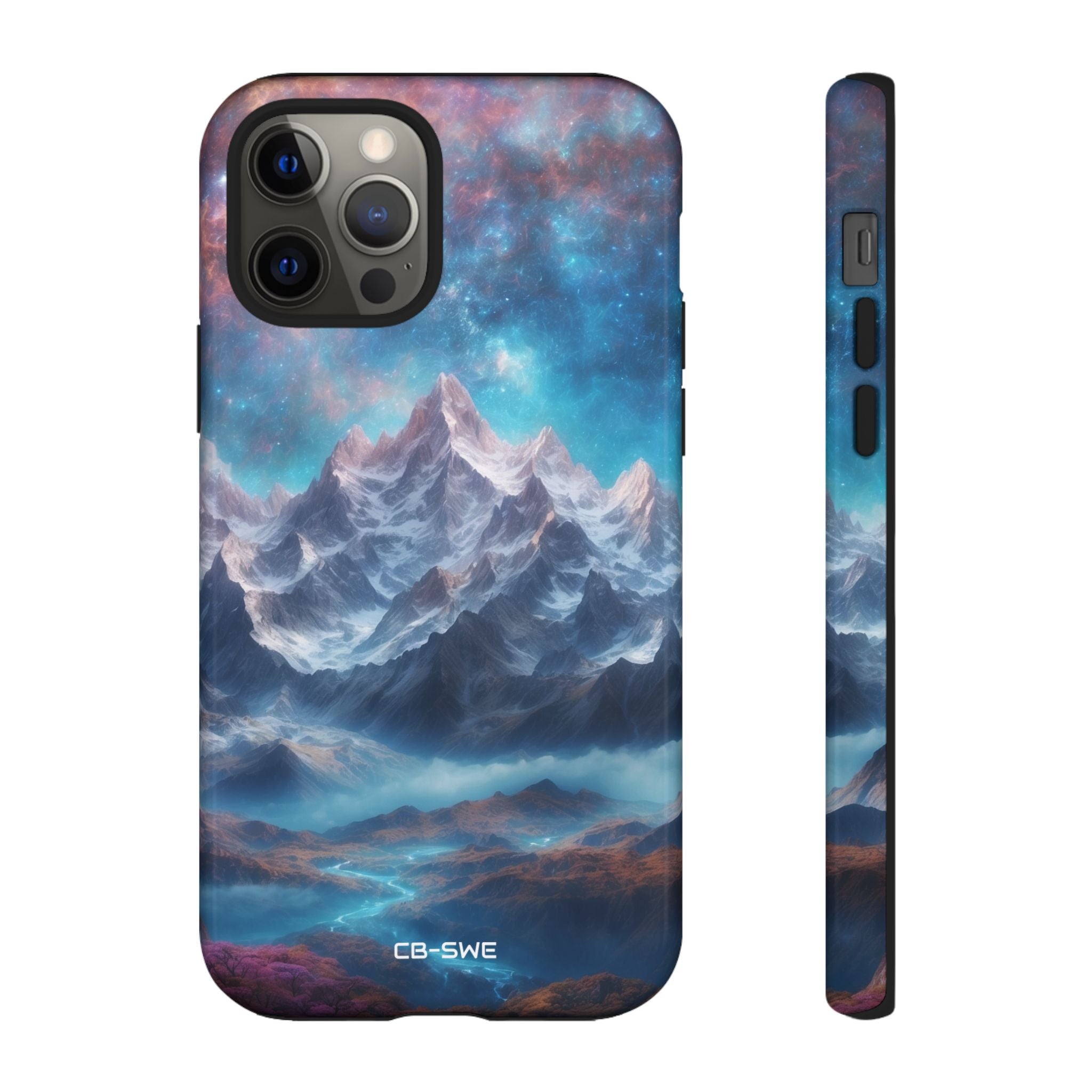 Celestial Mountains Rise - iPhone Case