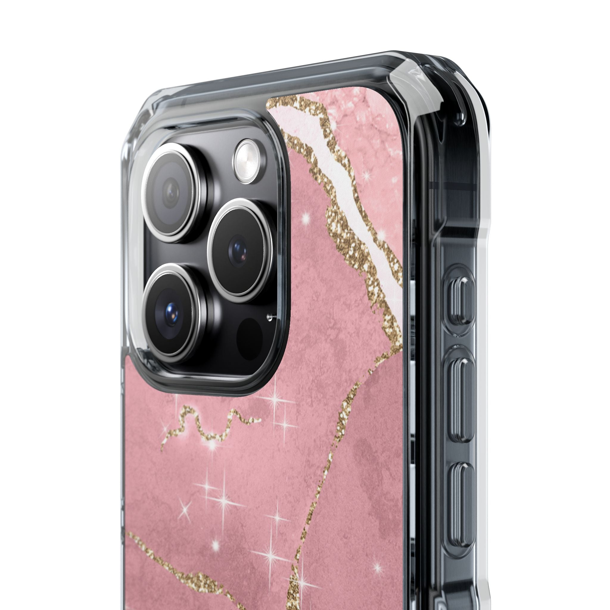 Pink Marble Luxe iPhone Case - Impact