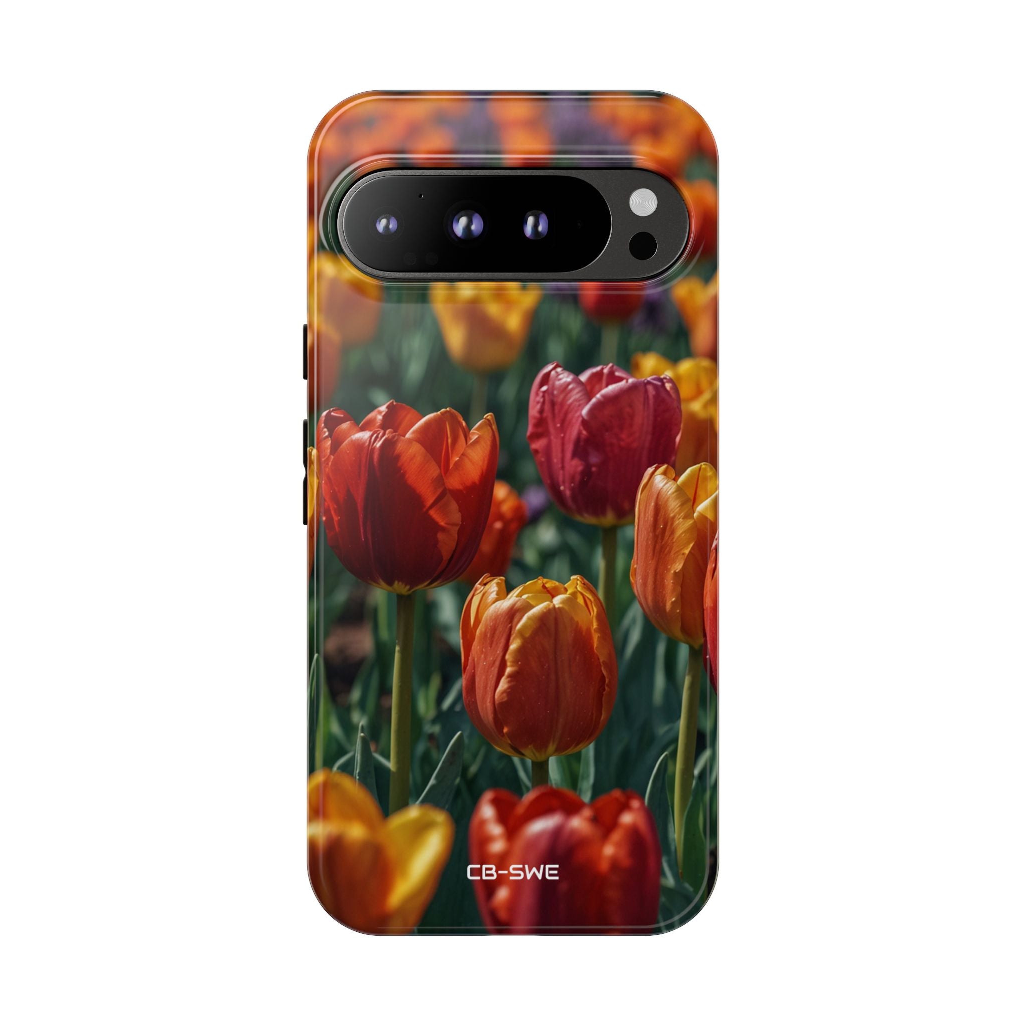 Tulips Embrace Breeze - Google Pixel Case