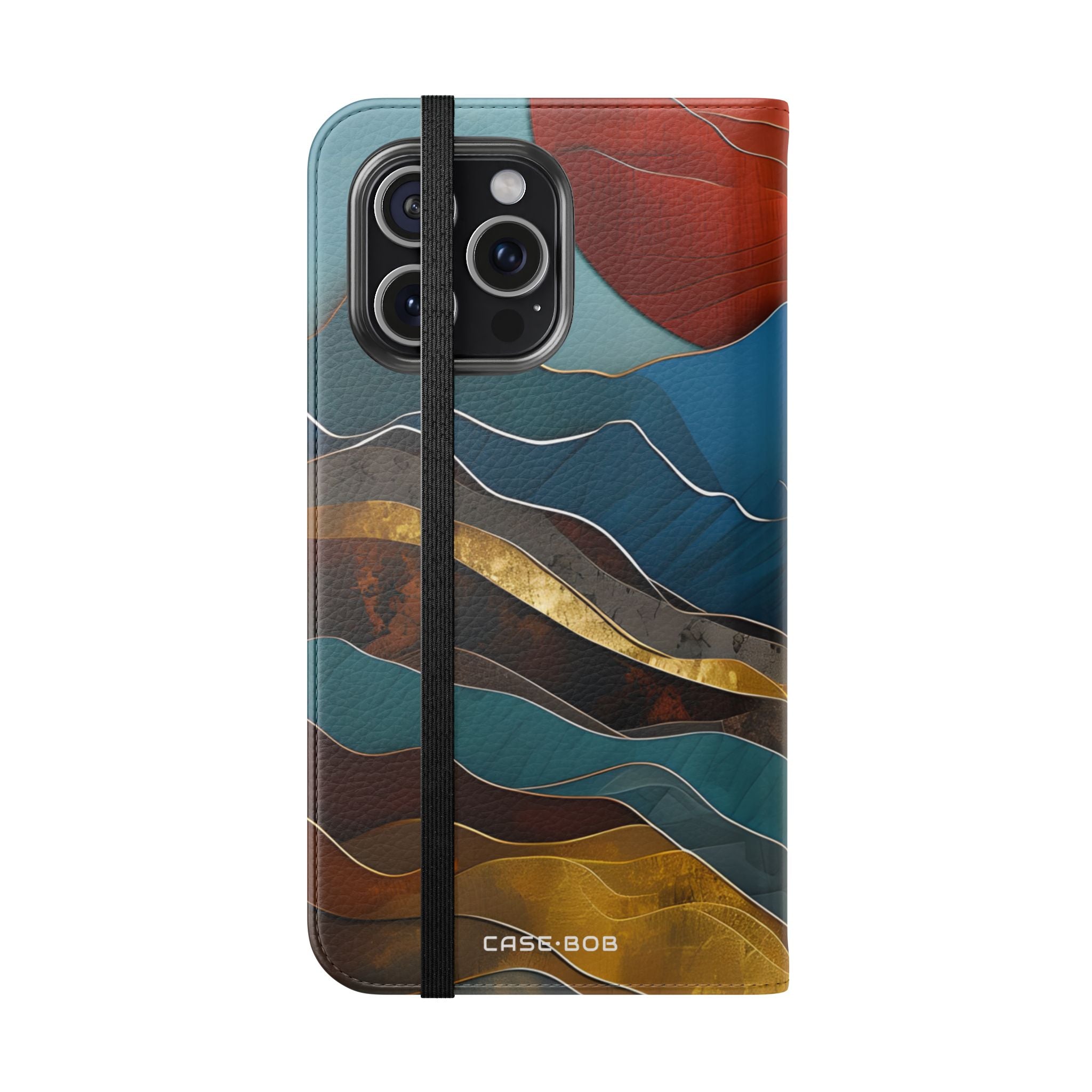 Solar Flame - iPhone 15 Pro Max Case - Wallet