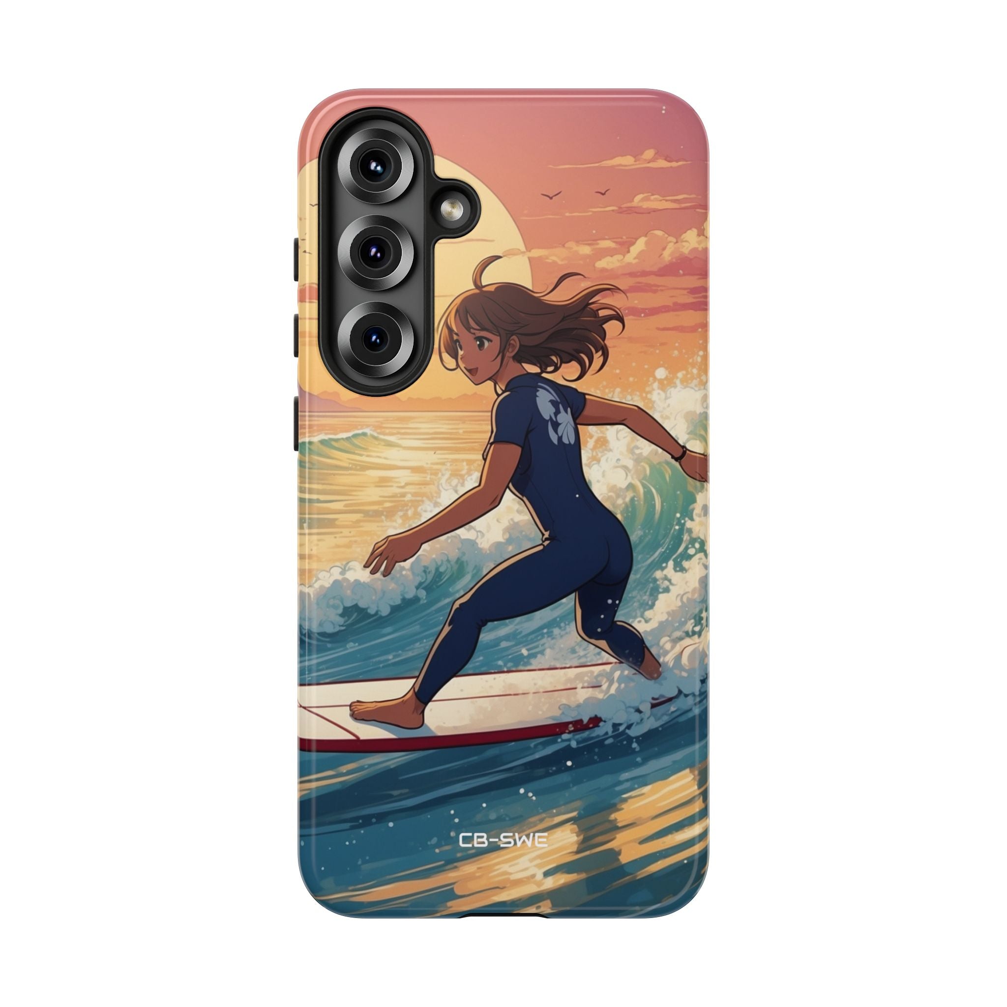 Surfing Into Sunset - Samsung Case