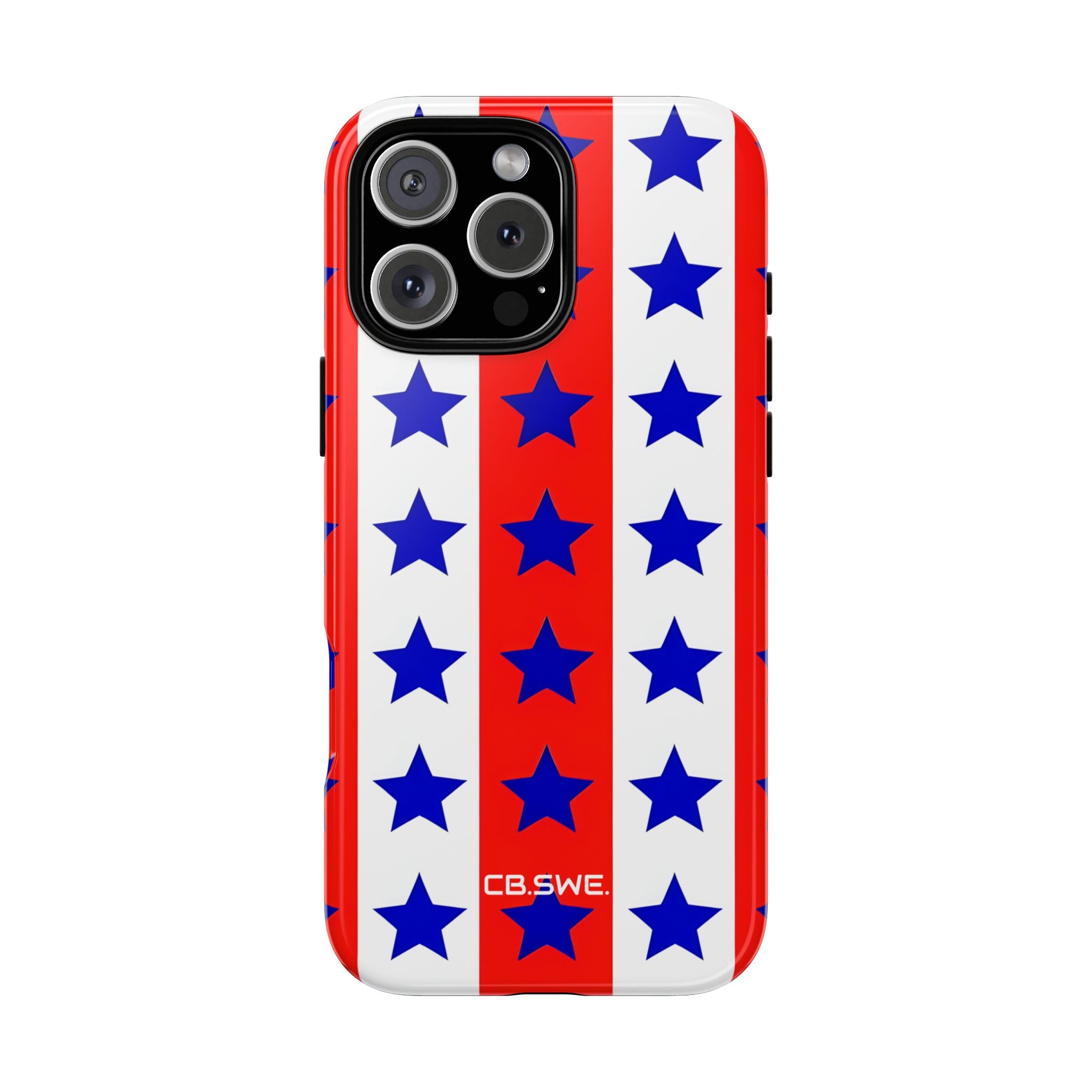 Patriotic American Flag Inspired iPhone 16 - Tough