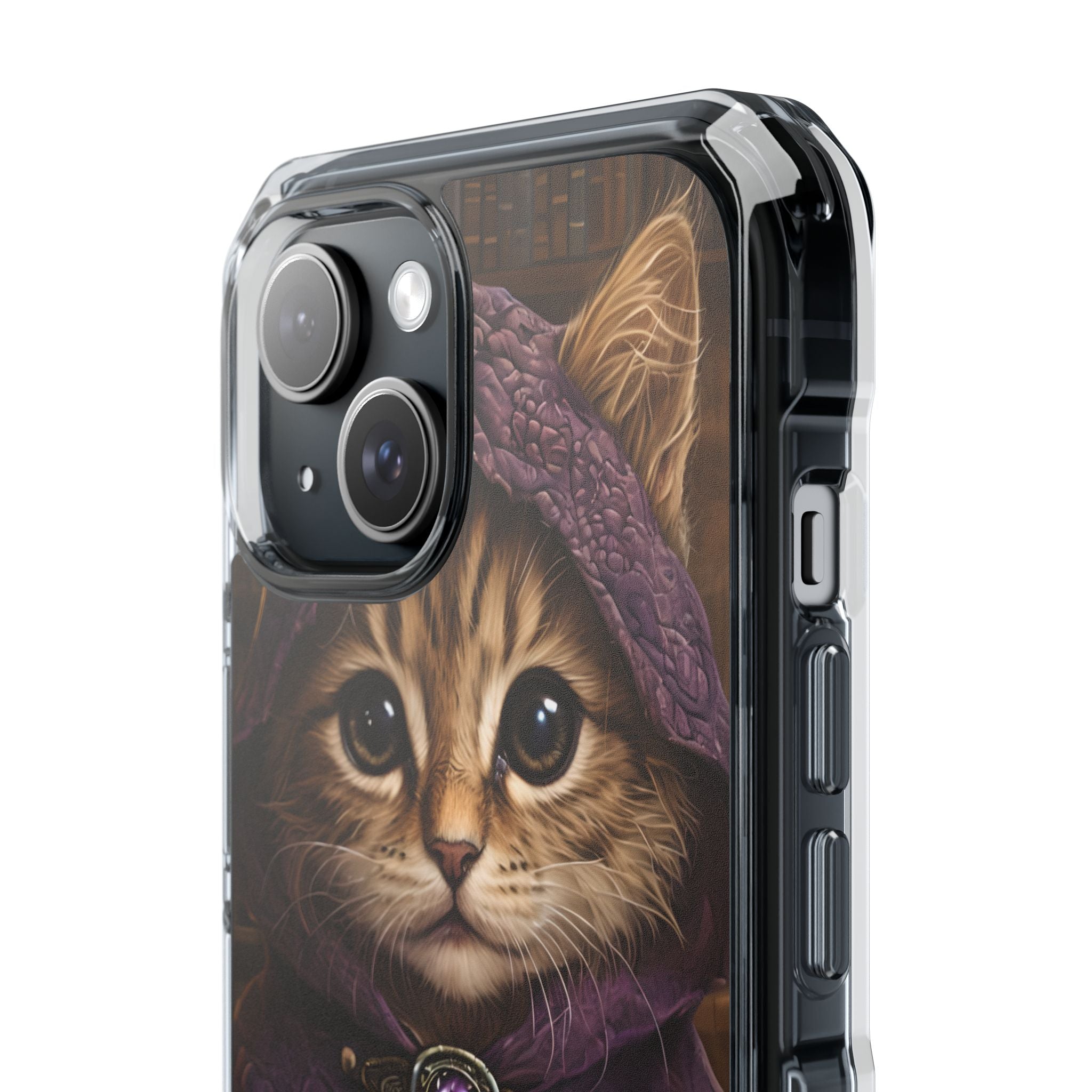 Mystical Wizard Cat iPhone Case - Impact