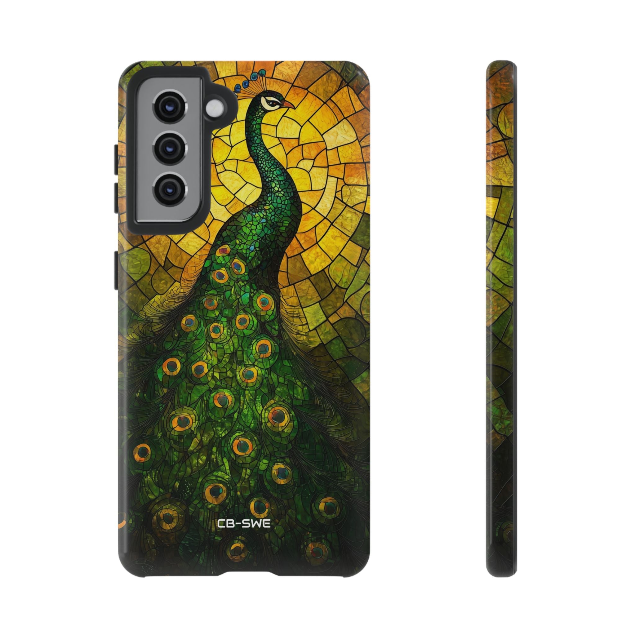 Peacock Spreads Light - Samsung Case