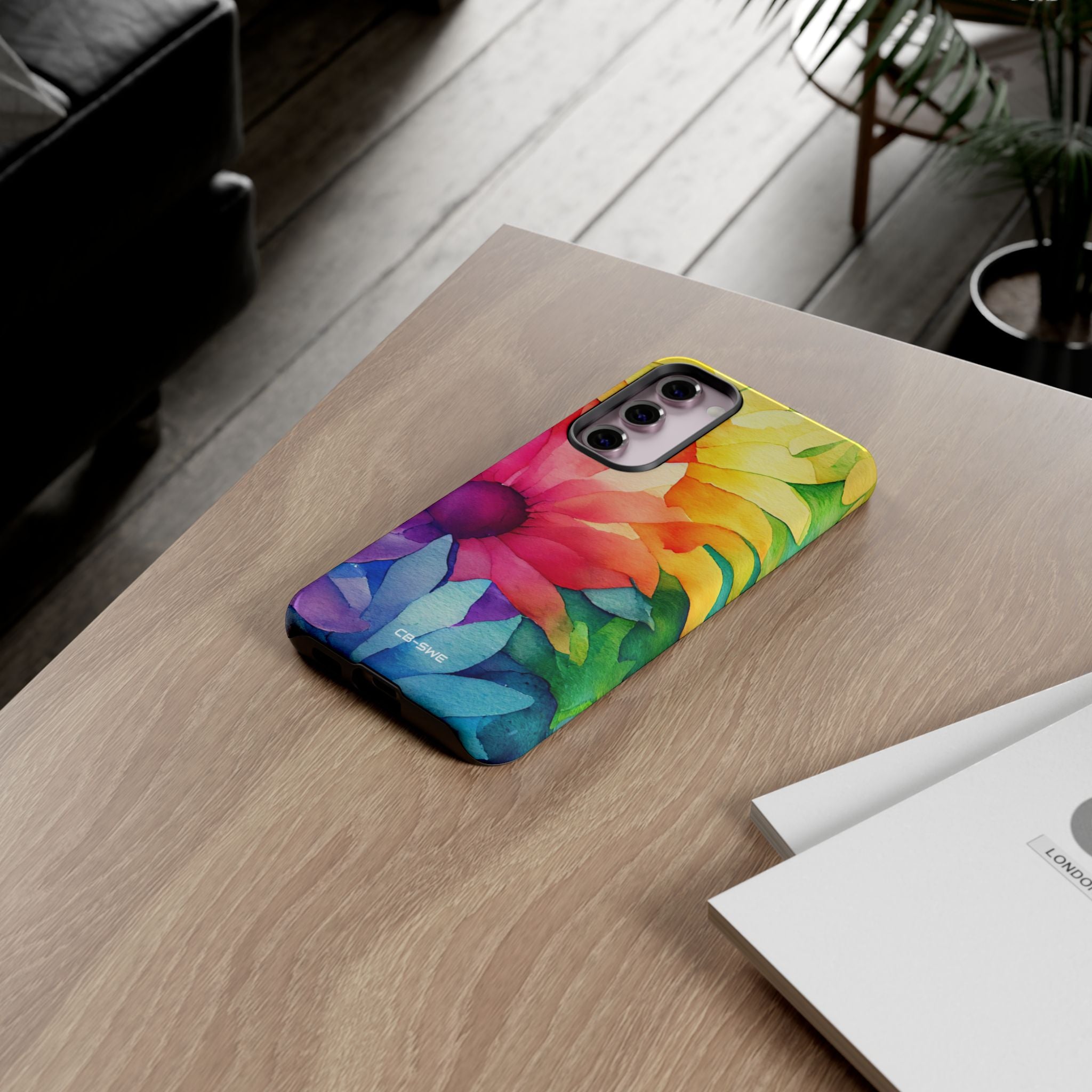 Vibrant Floral Symphony - Samsung Case