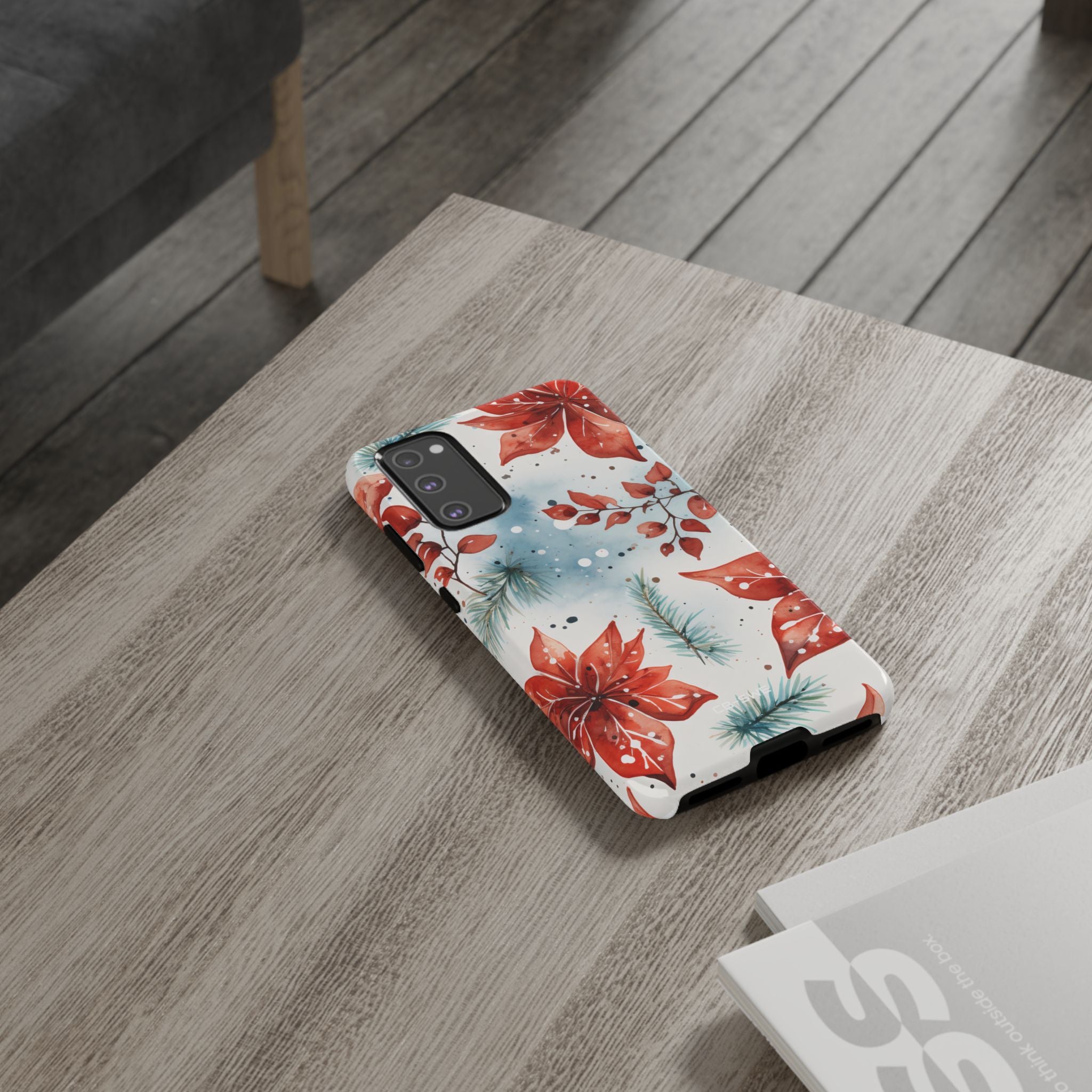 Poinsettias Bloom Bright - Samsung Case