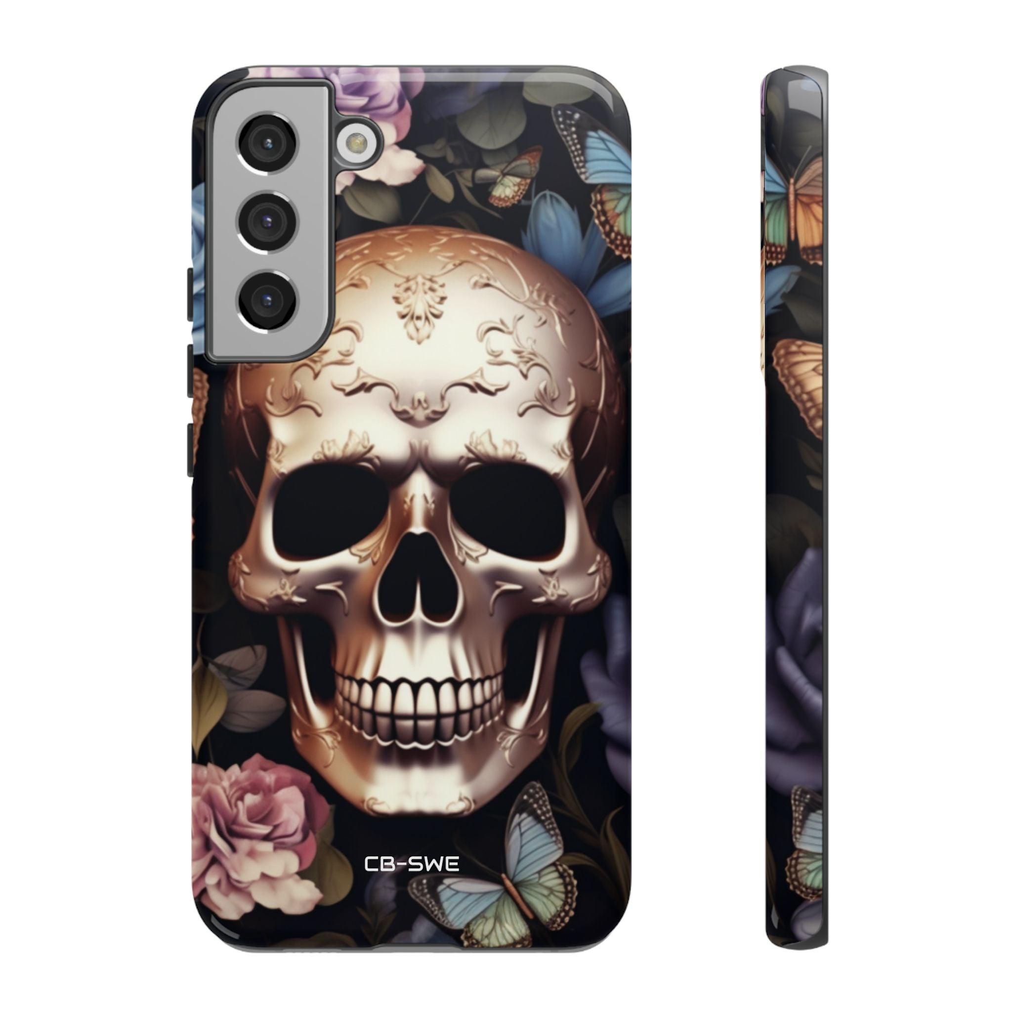 Skull Among Blossoms - Samsung Case