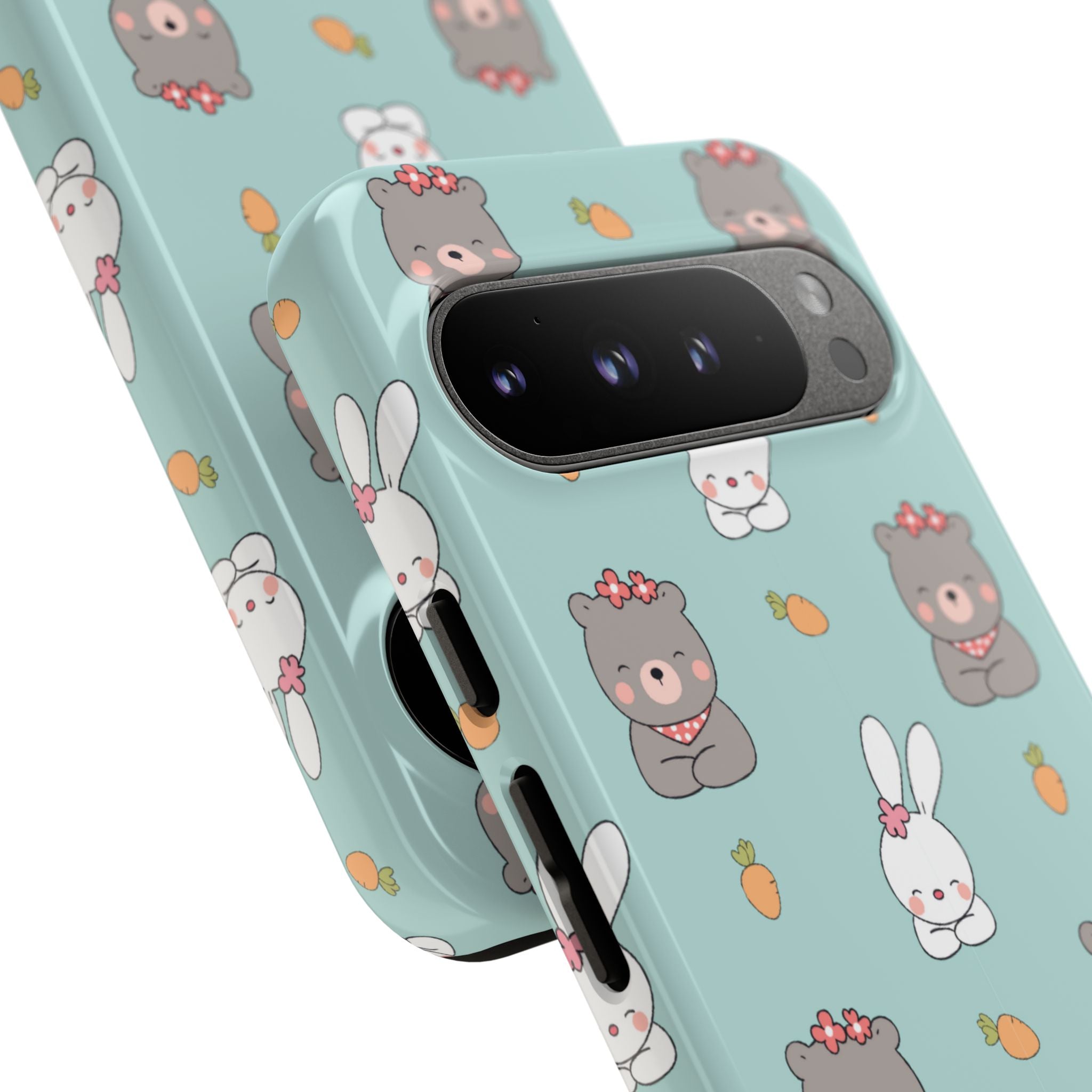 Bunnies Gather Carrots - Google Pixel Case