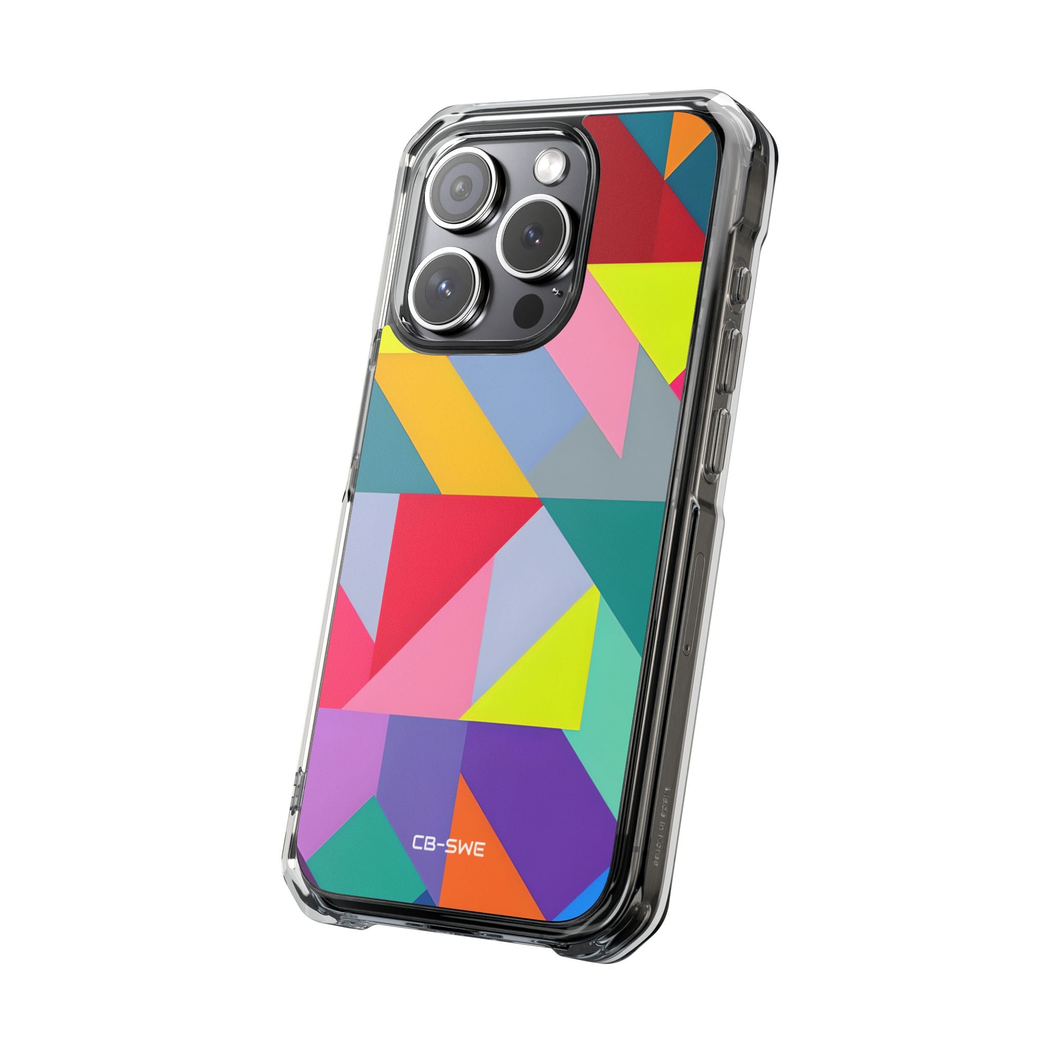 Dynamic Geometric Energy iPhone Case - Impact