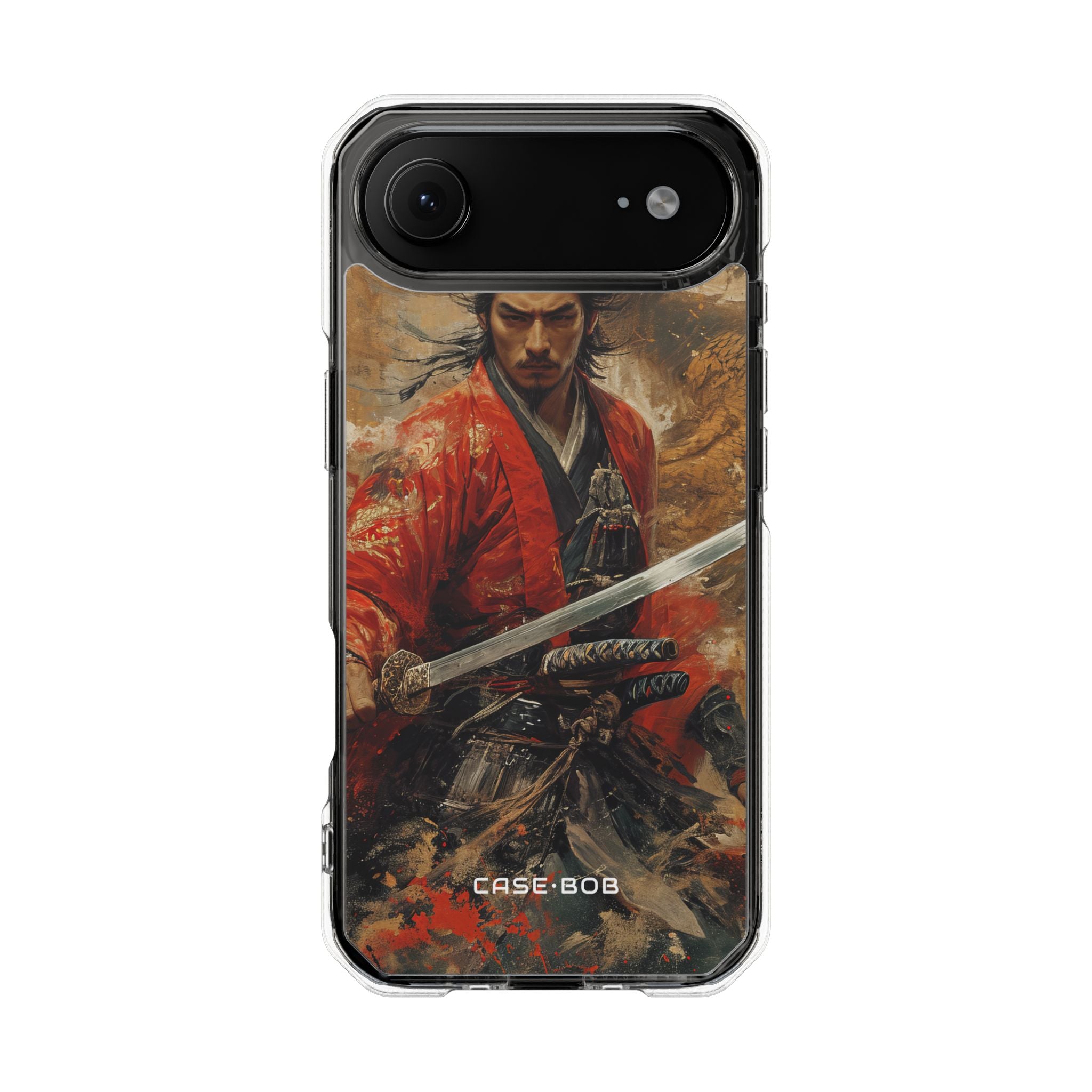 Crimson Samurai iPhone 17 Air Cover - Impact